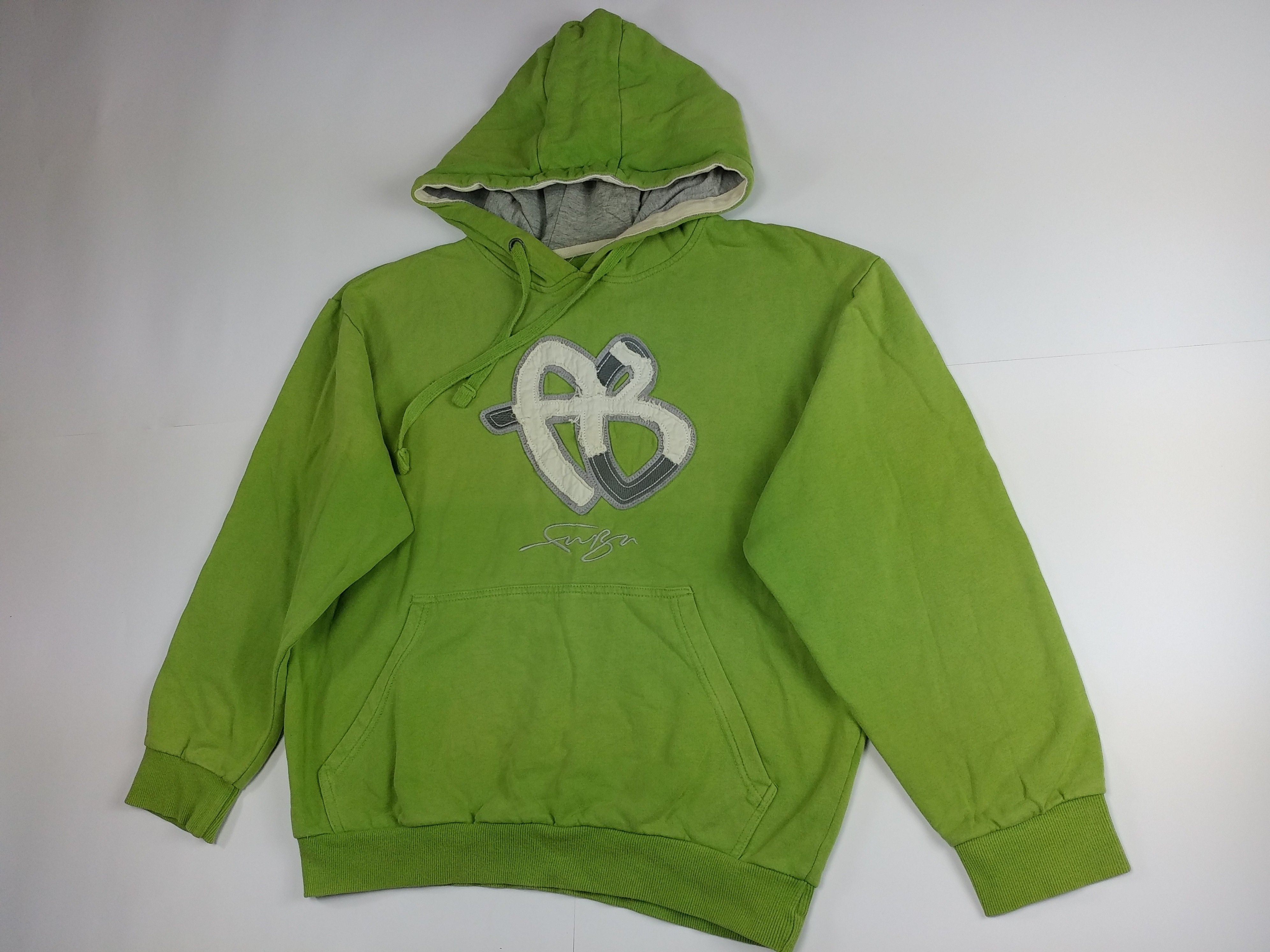 Fubu FUBU hoodie, green, vintage hip hop sweatshirt, 90s size M Size US M / EU 48-50 / 2 - 4 Thumbnail