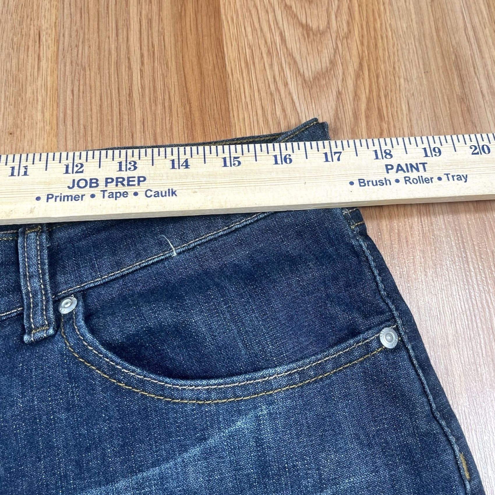 Lee Lee Premium Jeans Mens 34Wx30L Regular Fit Straight Leg Stretch Blue Denim Pants Jeans Size US 34 / EU 50 - 4 Thumbnail