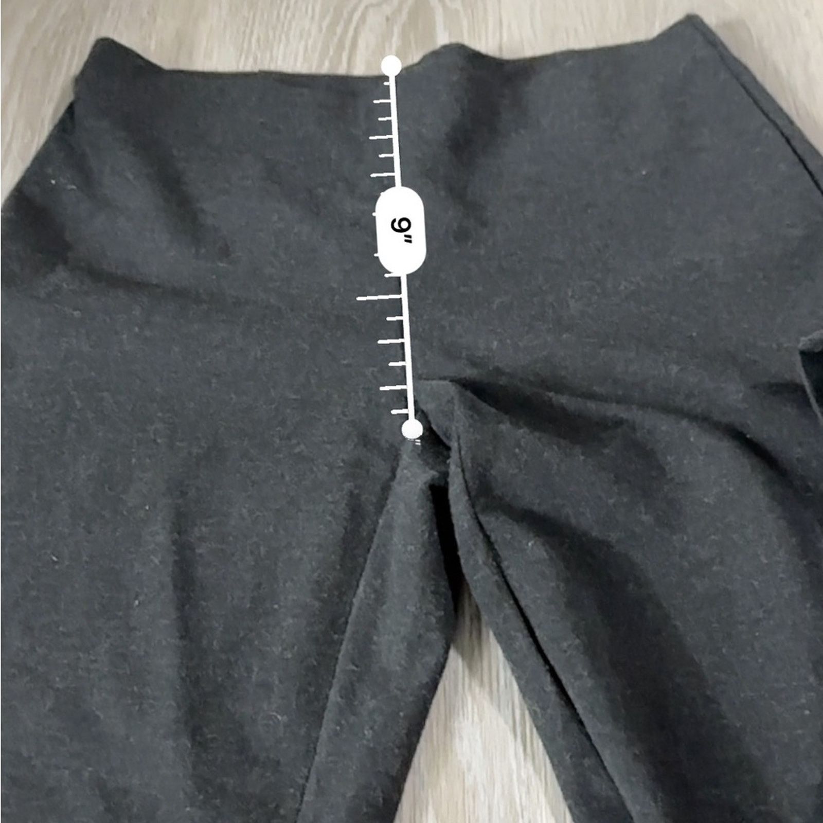 Eileen Fisher Eileen Fisher Dark Gray Mid Rise Straight Leg Pull On Pants Size 27" / US 4 / IT 40 - 9 Thumbnail