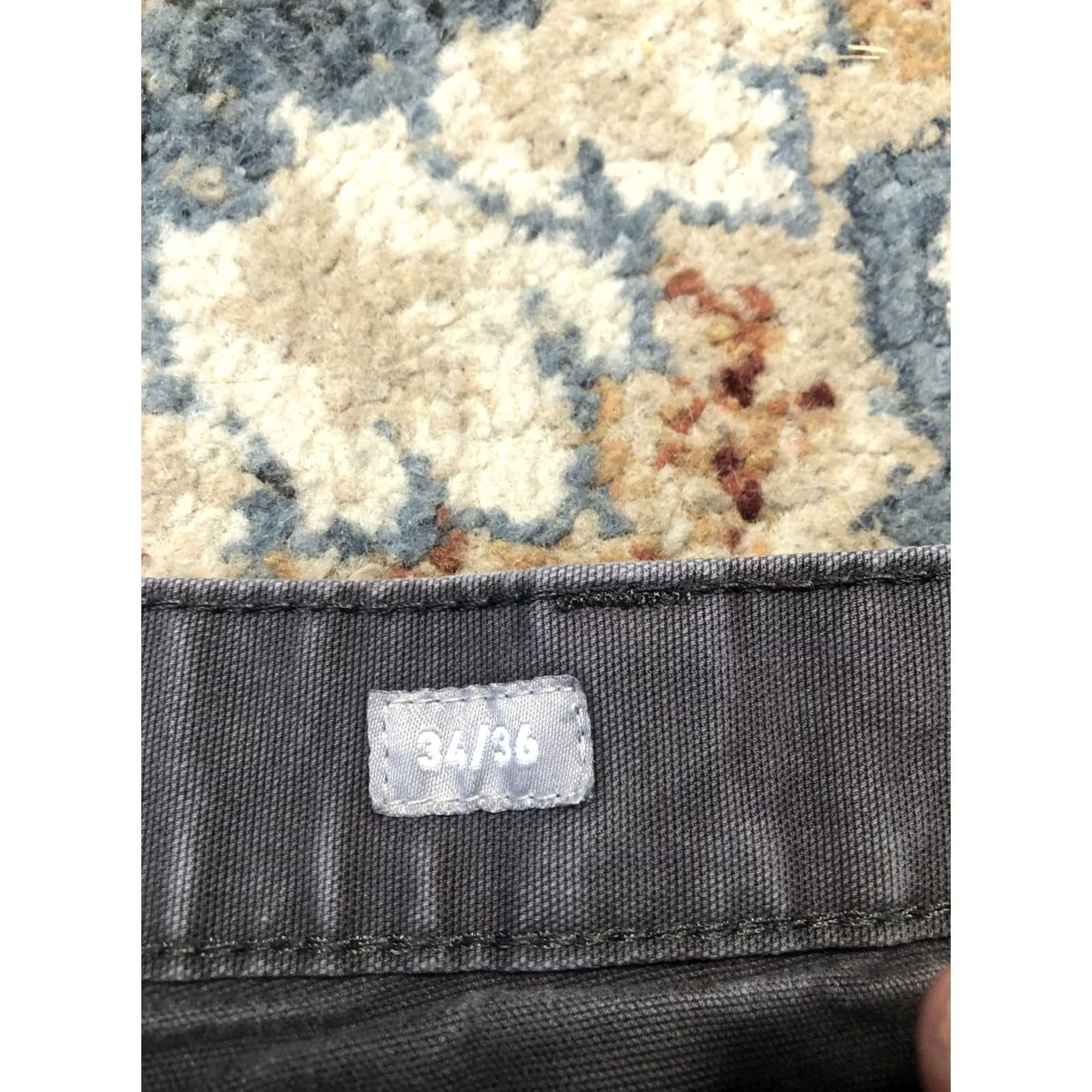 Ariat Ariat Rebar M4 Relaxed Straight Work Pants Mens 32x32 Gray Carpenter 5-Pocket Design Cargo Pocket Logo Vertical Size US 32 / EU 48 - 7 Thumbnail