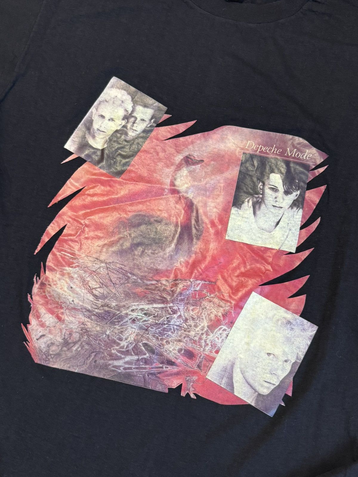 Band Tees × Vintage 🔷Rare Vintage Depeche Mode T-shirt 90s🔷 Size US XL / EU 56 / 4 - 3 Thumbnail