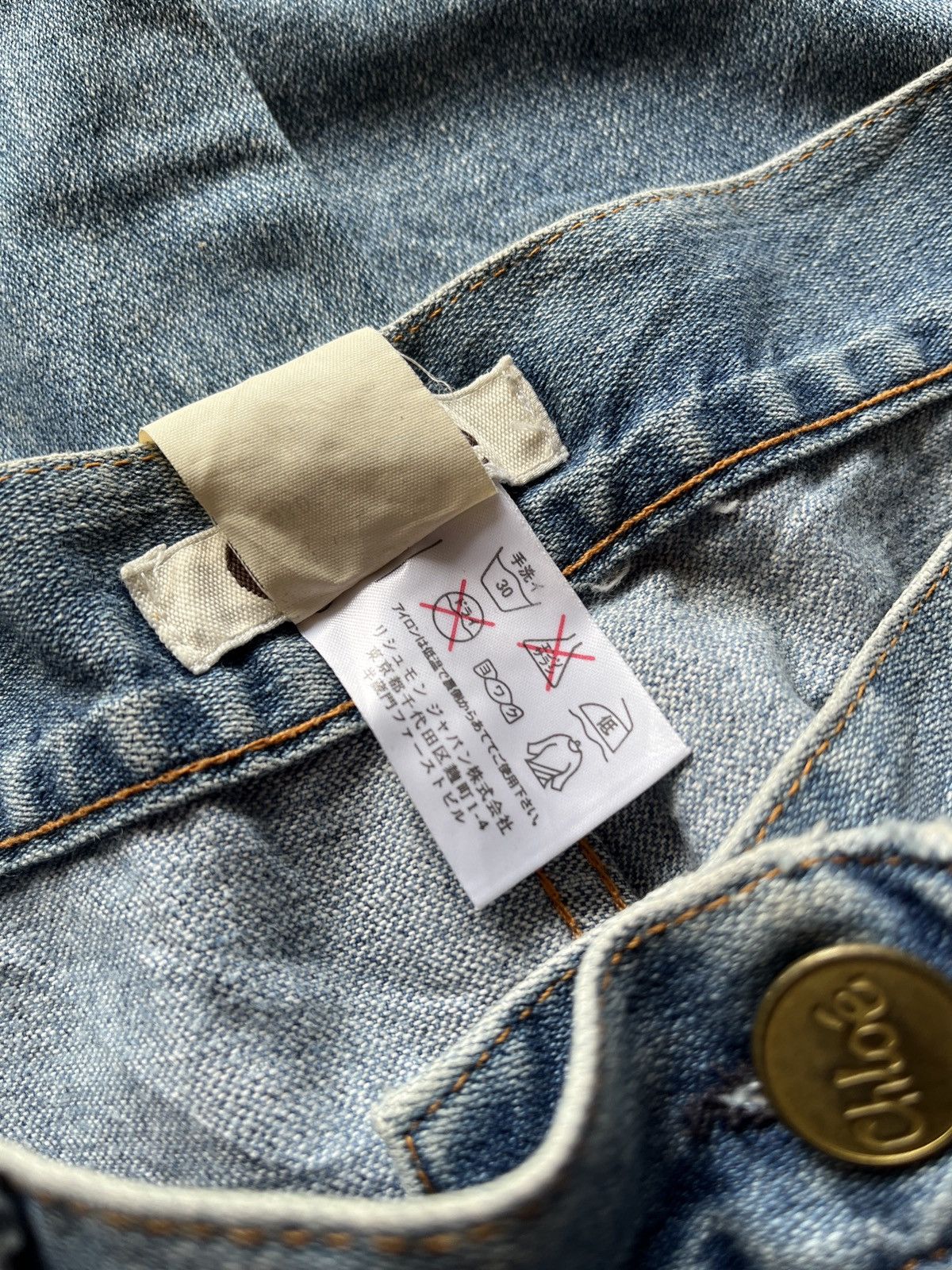 Chloe 2000s CHLOE Jorts Denim Size 30" / US 8 / IT 44 - 5 Thumbnail
