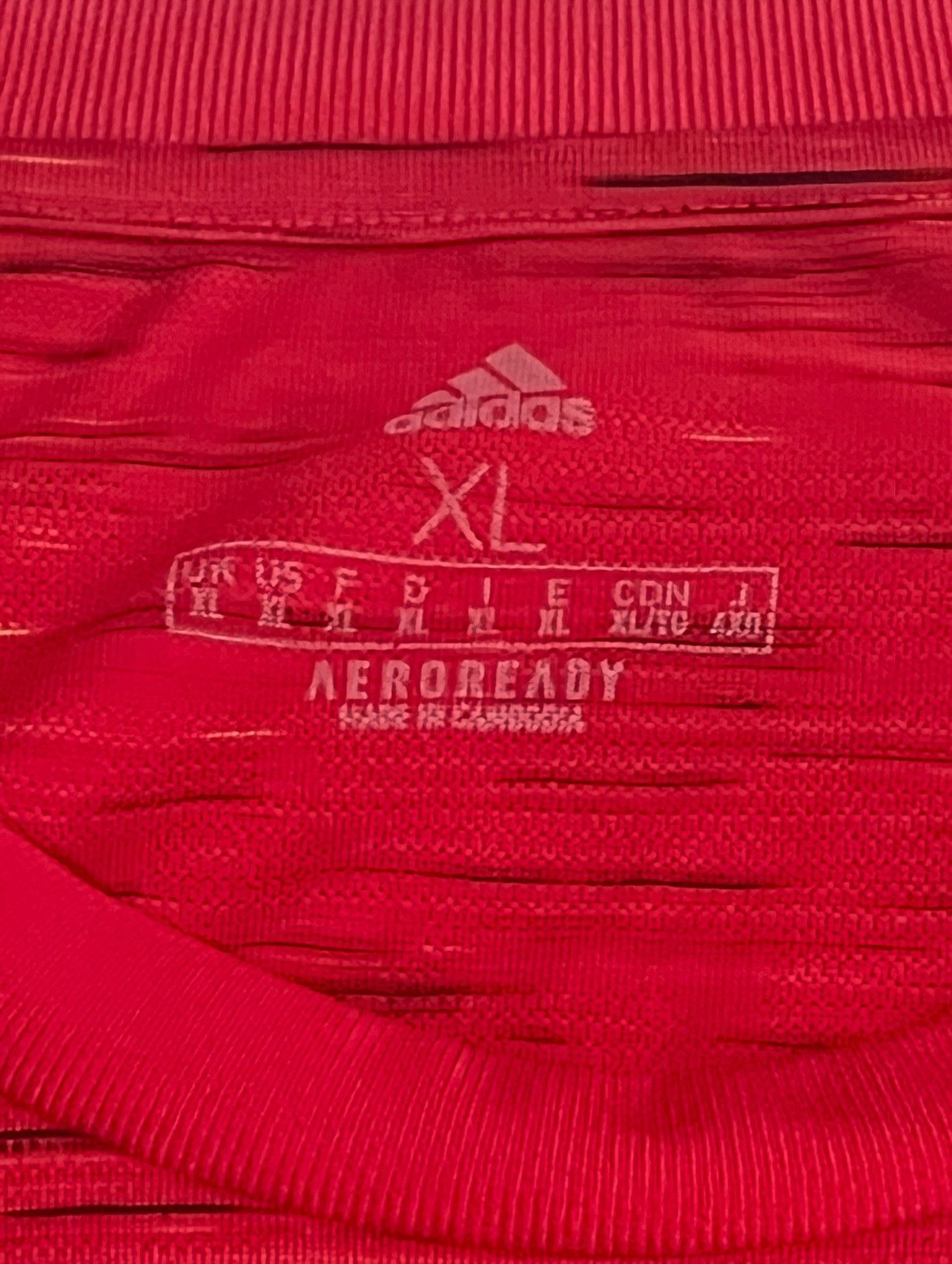 Adidas 2020/21 Men’s Manchester United Adidas Home Jersey XL Size US XL / EU 56 / 4 - 4 Thumbnail