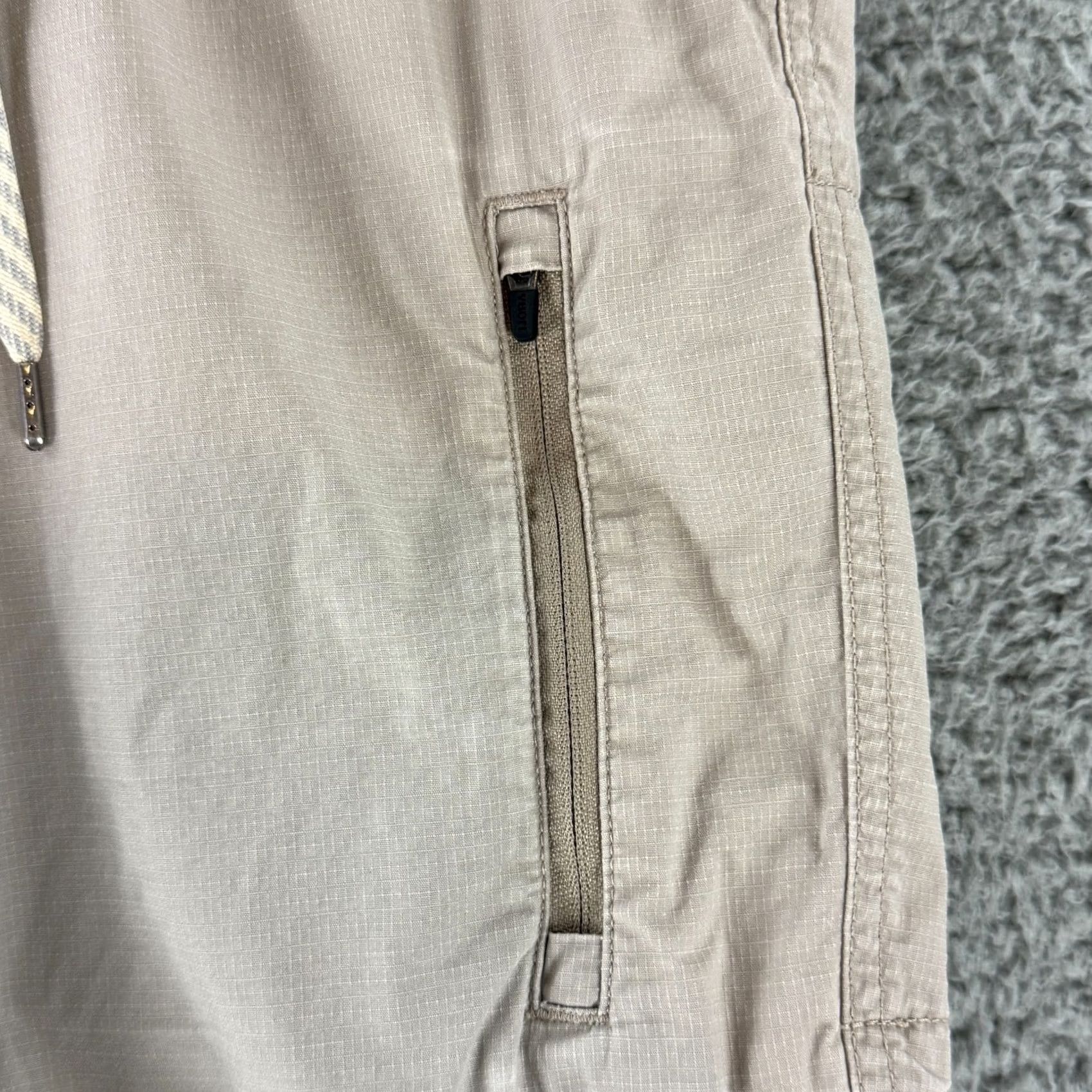 Vuori Vuori Ripstop Pants Mens Large Beige Straight Leg Hiking Outdoor Lightweight Size US 33 - 7 Thumbnail