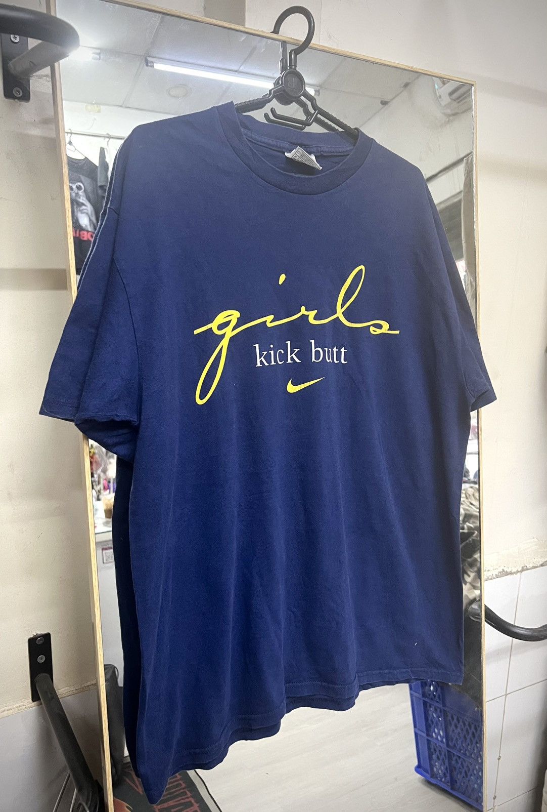 Nike Nike Vintage 90s Just Do It Size US L / EU 52-54 / 3 - 1 Thumbnail