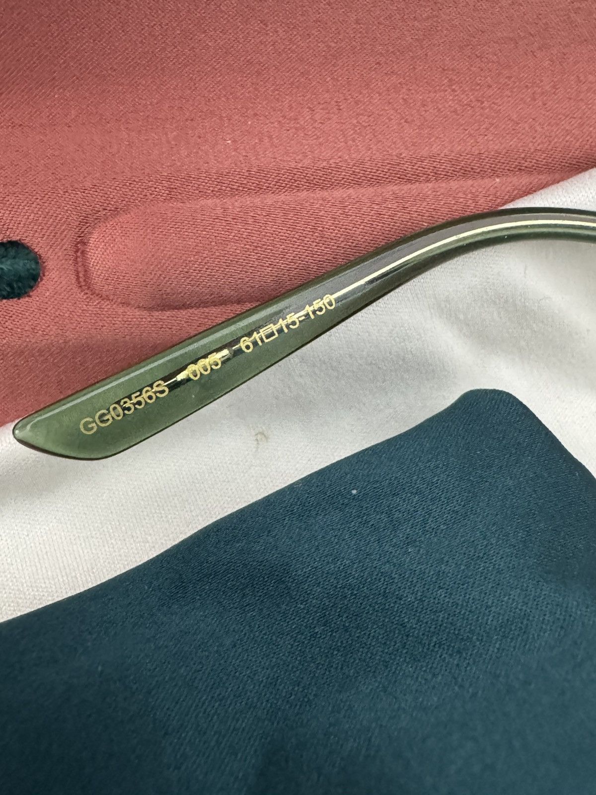 Gucci Gucci Aviator Glasses Size ONE SIZE - 6 Thumbnail