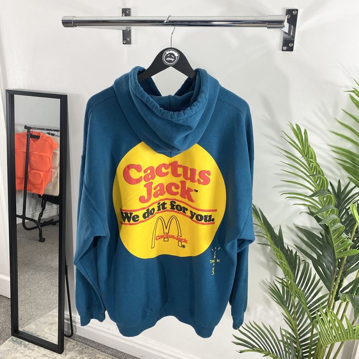 Cactus jack best sale hoodie blue