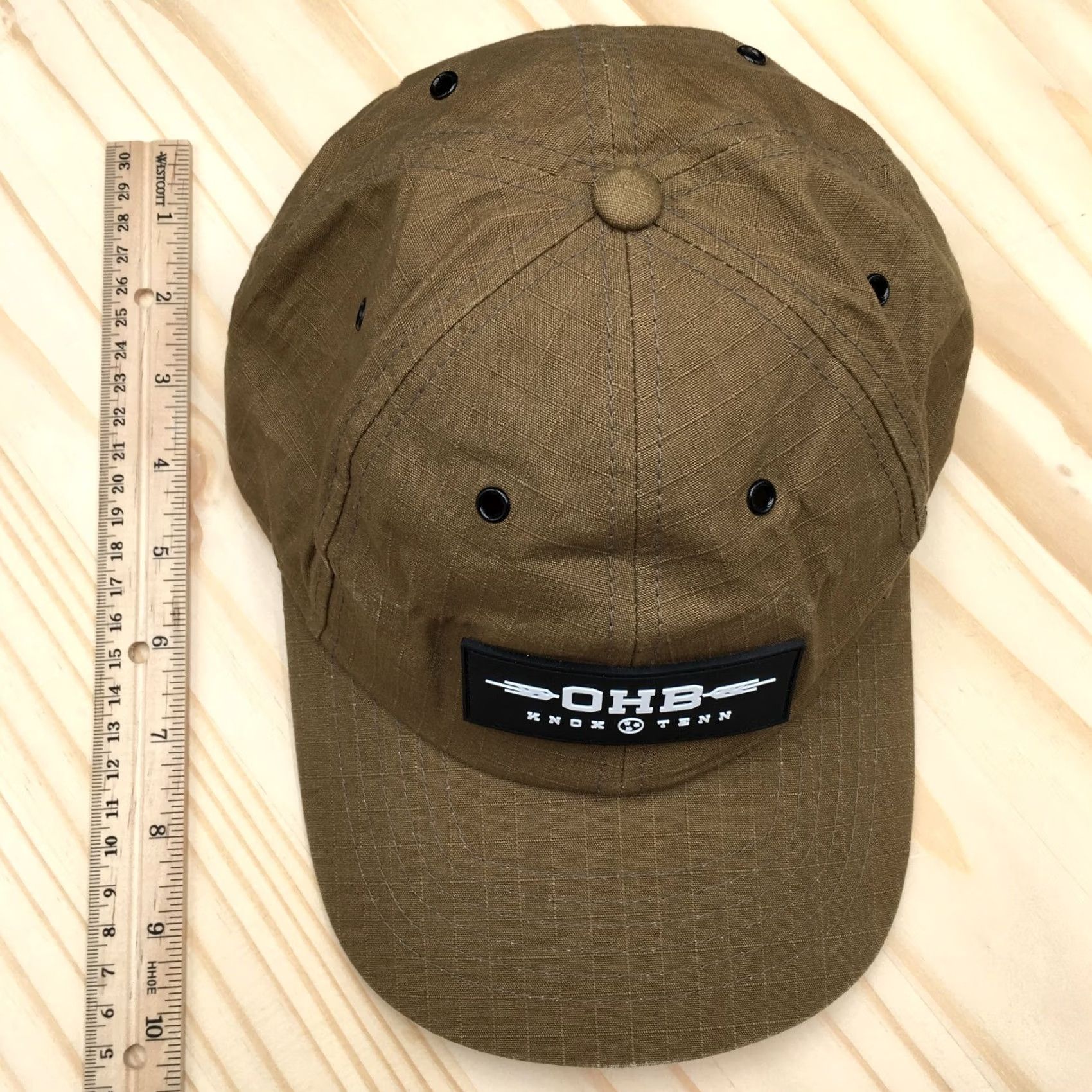 Vintage OHB Knoxtenn Baseball Cap Hat Mens Brown OS Adjustable Curved Brim Richardson Size ONE SIZE - 4 Thumbnail