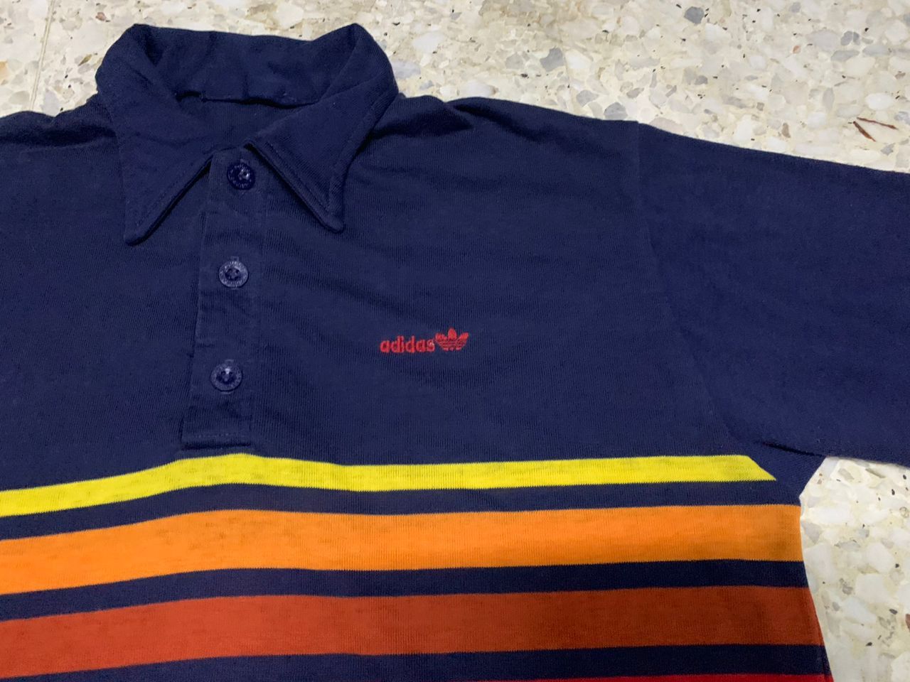 Adidas VINTAGE ADIDAS RAINBOW Size US XL / EU 56 / 4 - 4 Thumbnail
