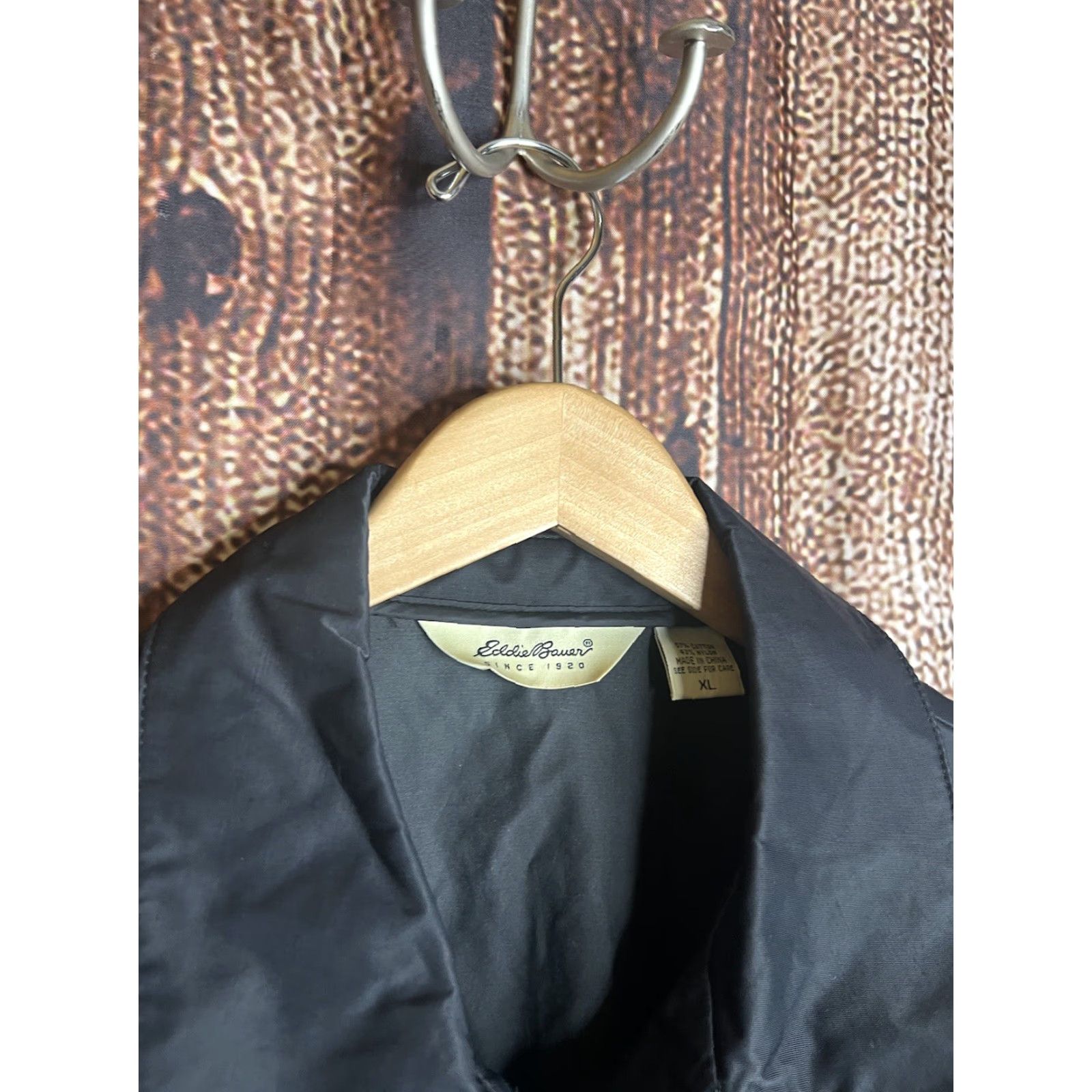Eddie Bauer Eddie Bauer Jacket Womens XL Black Trench Coat Size XL / US 12-14 / IT 48-50 - 2 Thumbnail