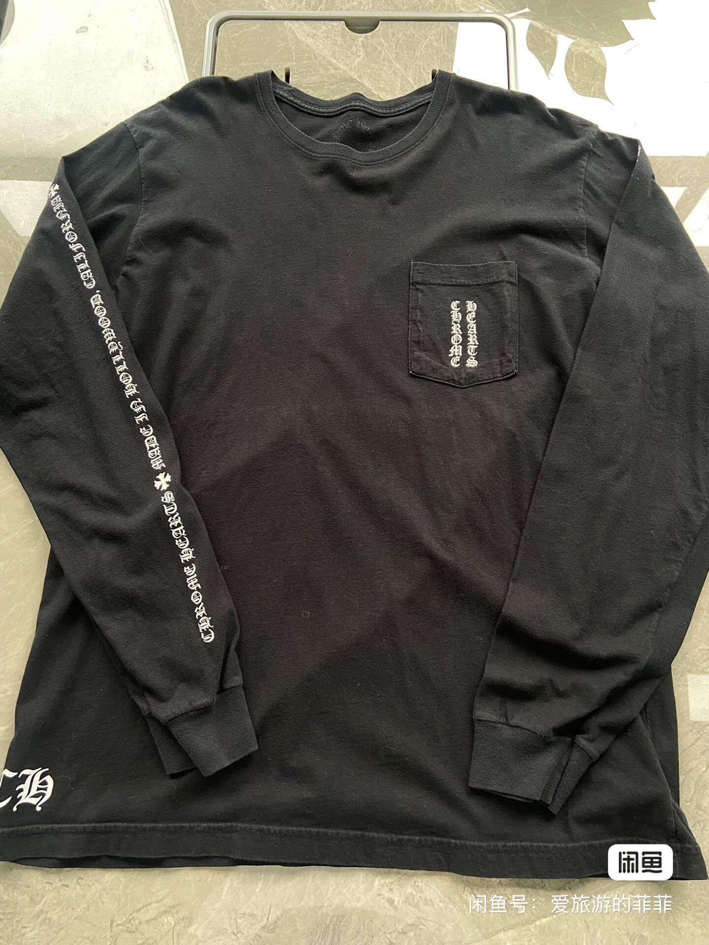 Chrome Hearts CHROME HEARTS Size XL Black cross long sleeve Size US XL / EU 56 / 4 - 1 Thumbnail