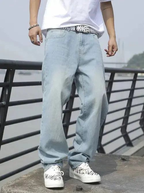 Jean Kumiko x Jingu Casual Skate Baggy Denim Jeans Loose 2000s Size US 32 / EU 48 - 5 Thumbnail