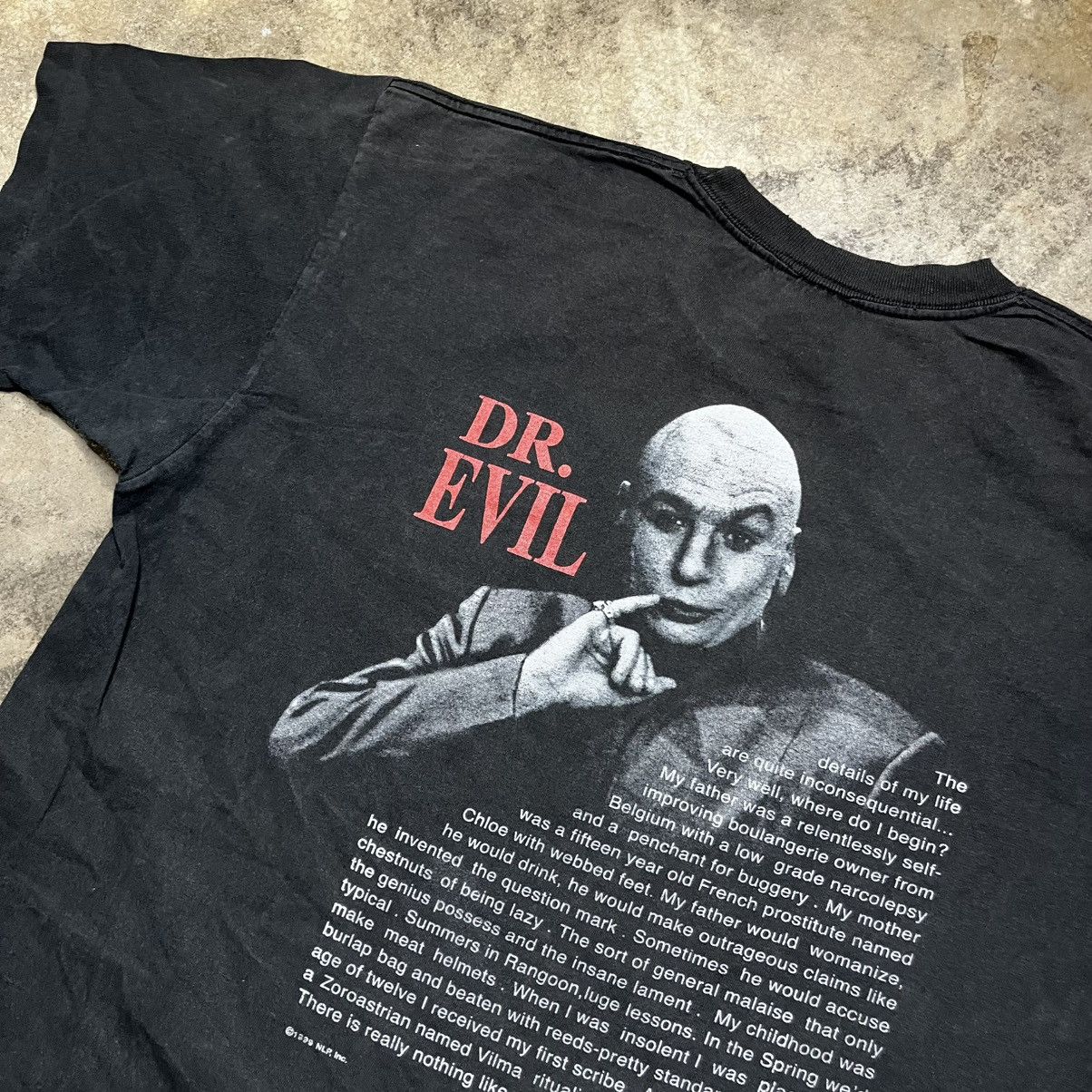 Vintage vintage dr evil goldmember austin powers movie promo tshirt Size US XL / EU 56 / 4 - 4 Thumbnail