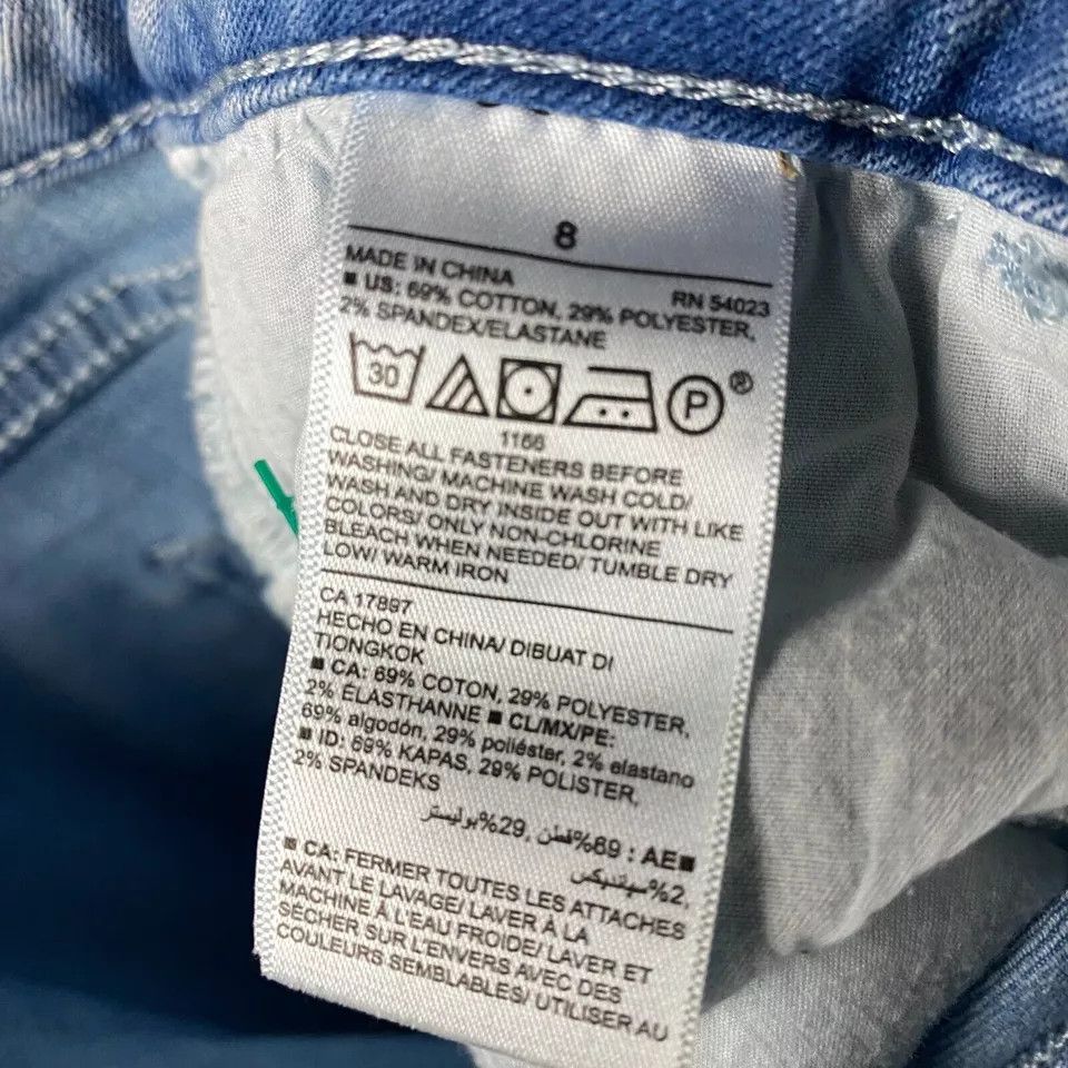 Old Navy Old Navy Jeans Women's 8 Skinny Denim Cotton Blend Adults Size 30" / US 8 / IT 44 - 9 Thumbnail
