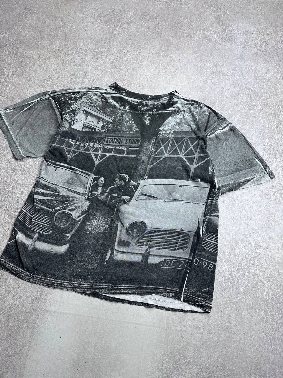Vintage Vintage 90s Steve McQueen Alloverprint Photo T-shirt L Size US L / EU 52-54 / 3 - 3 Thumbnail