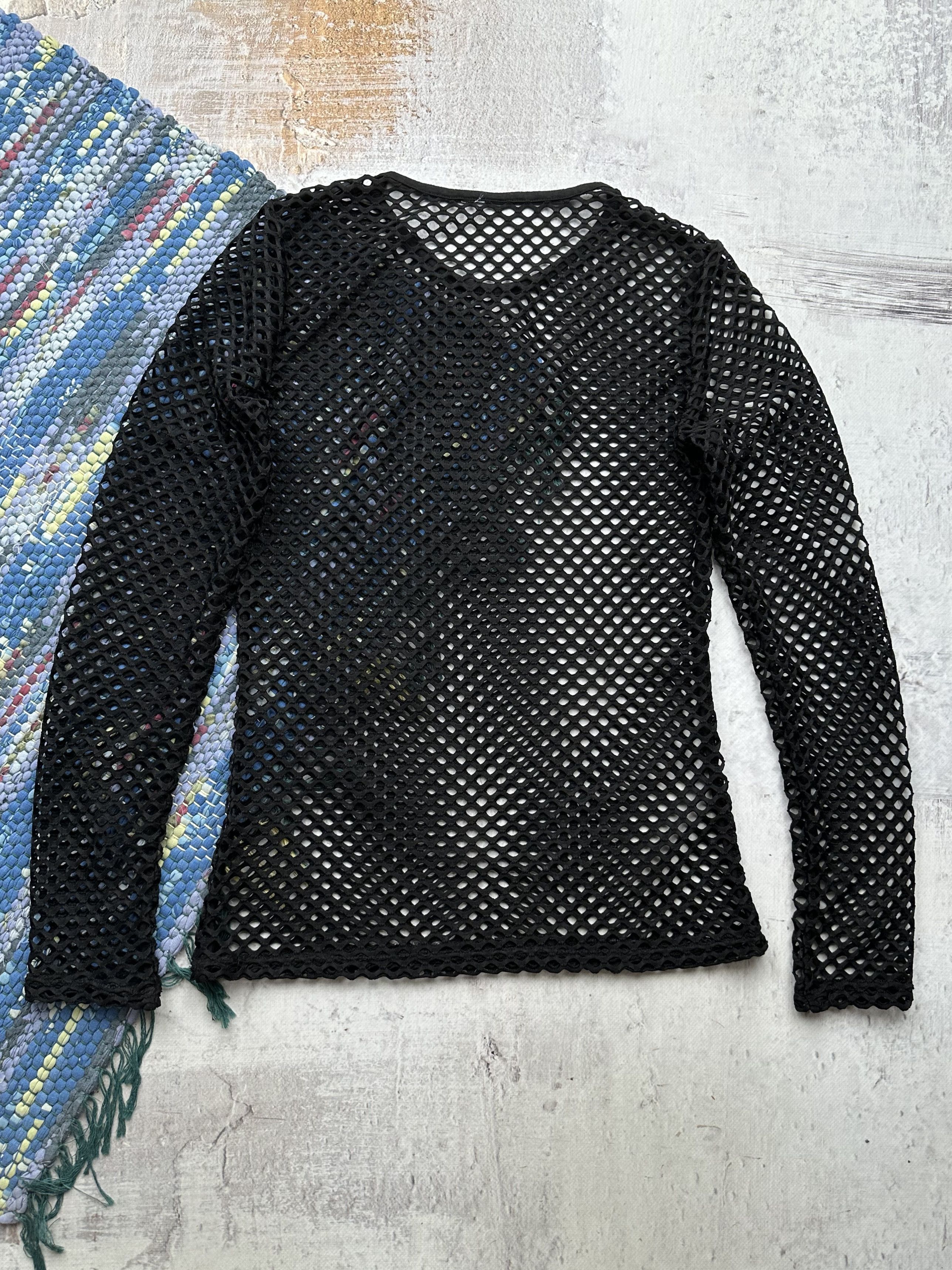 Vintage Vintage Mesh Long Sleeve A293(561) Size M / US 6-8 / IT 42-44 - 5 Thumbnail