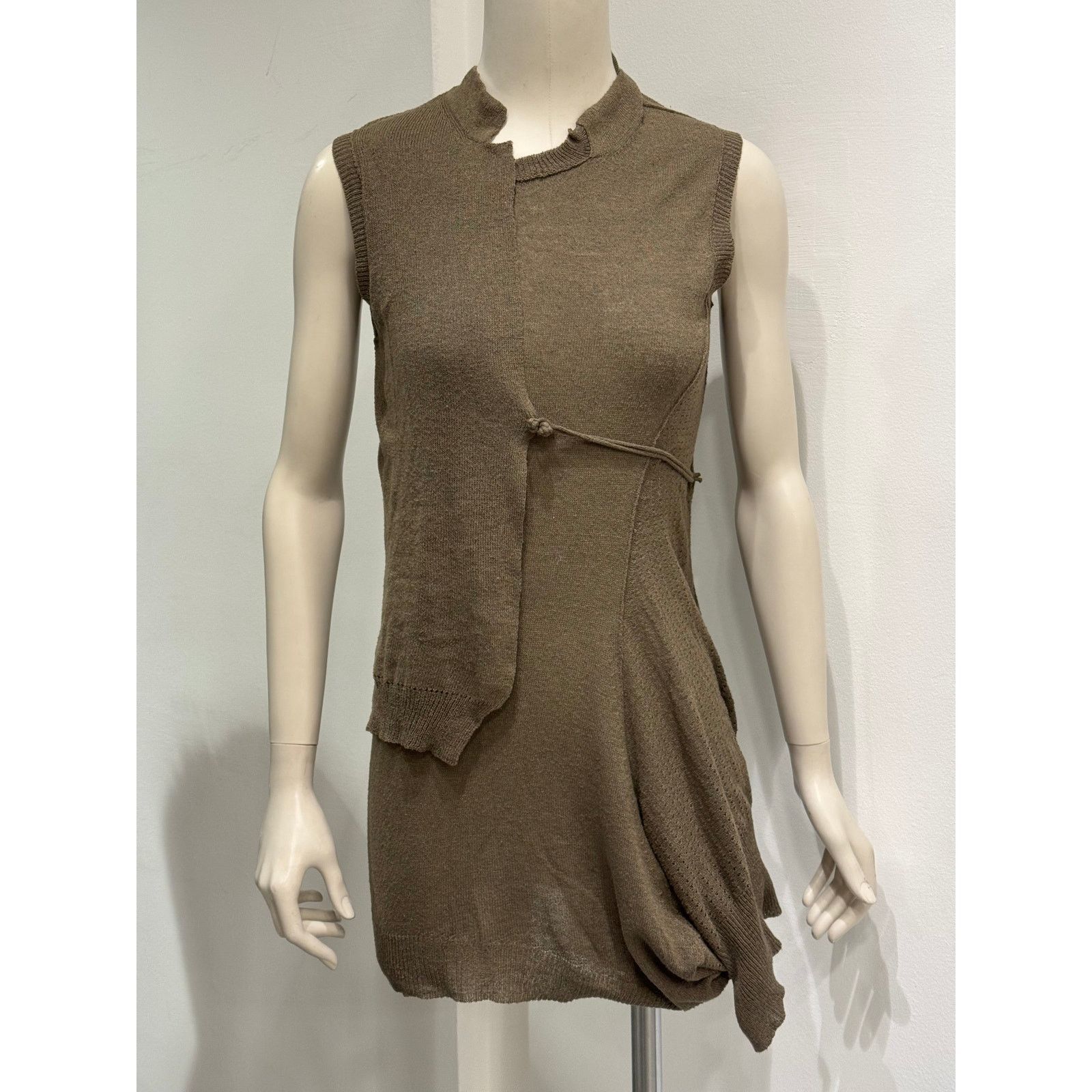 Yohji Yamamoto 2000s Yohji Yamamoto sample asymmetrical long top Size M / US 6-8 / IT 42-44 - 1 Thumbnail