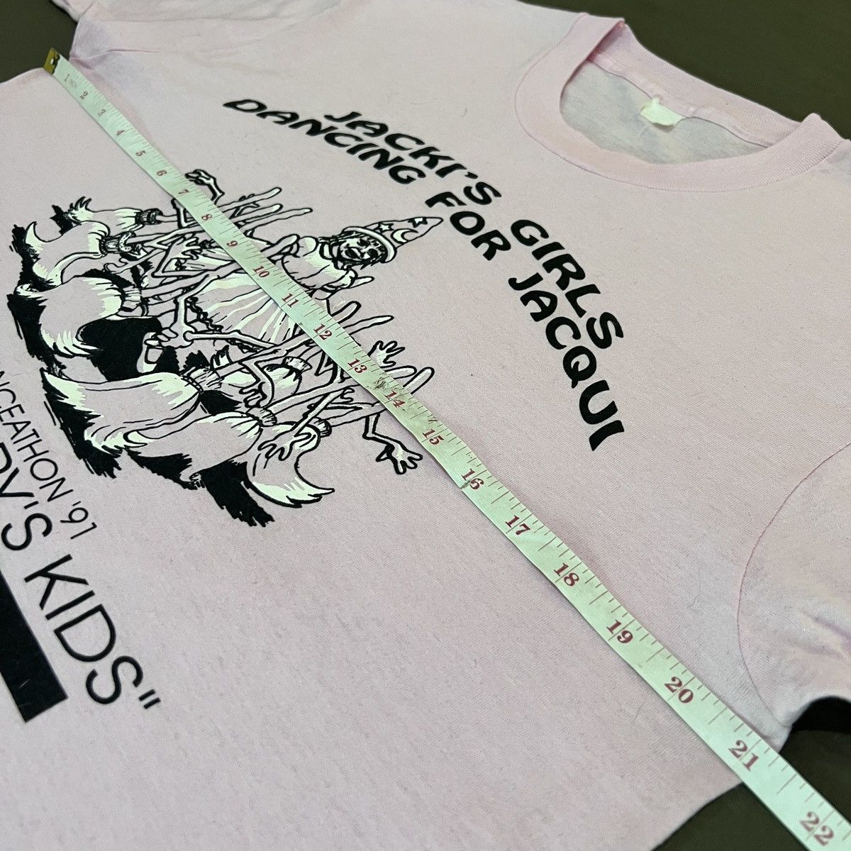 Vintage Vintage ACKI'S GIRLS DANCING JACQUI graphic streetwear Tee Size US L / EU 52-54 / 3 - 11 Thumbnail