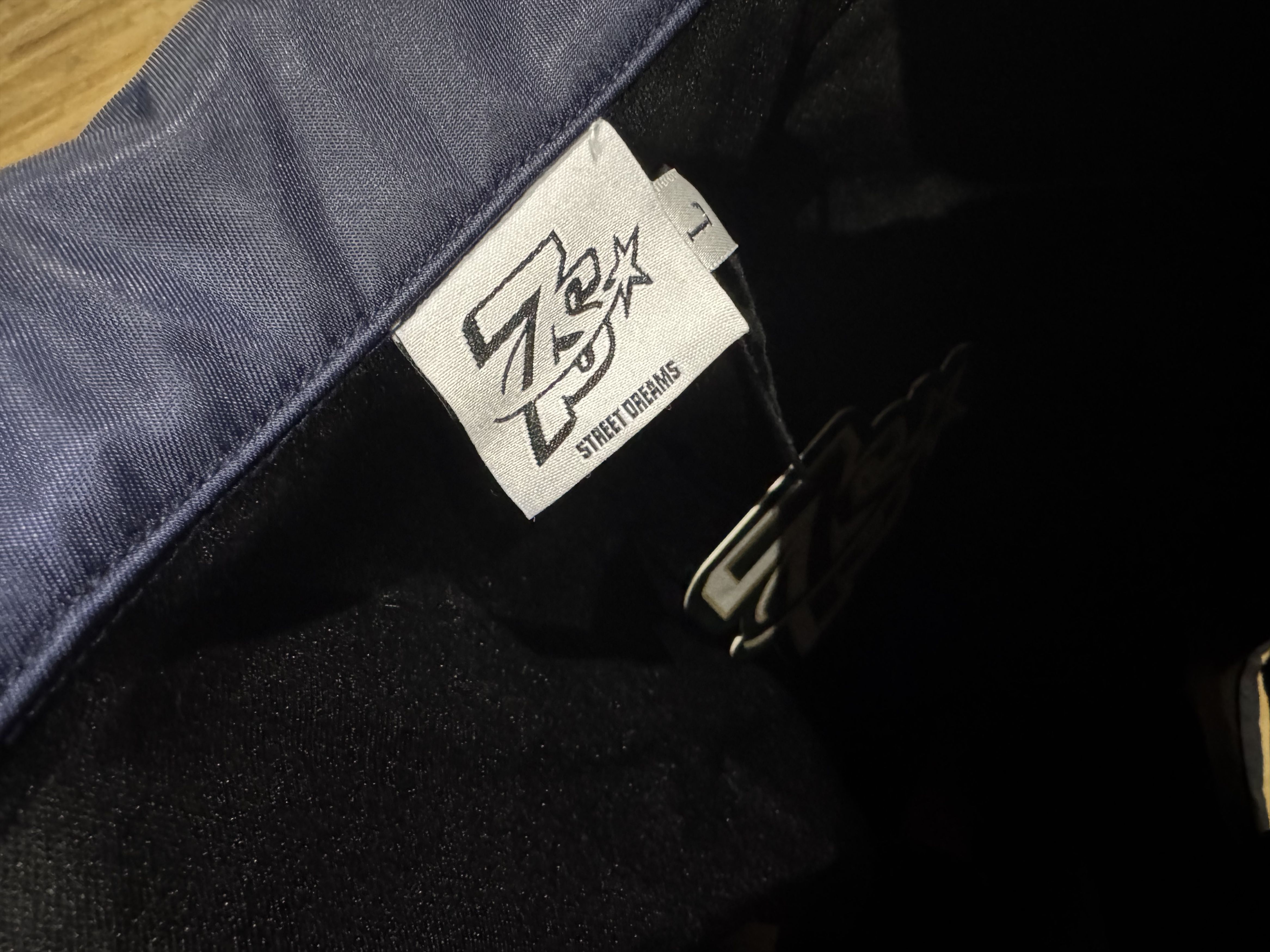TRIPLE SEVENS Triple Sevens Nylon button up Navy Size US XL / EU 56 / 4 - 3 Thumbnail