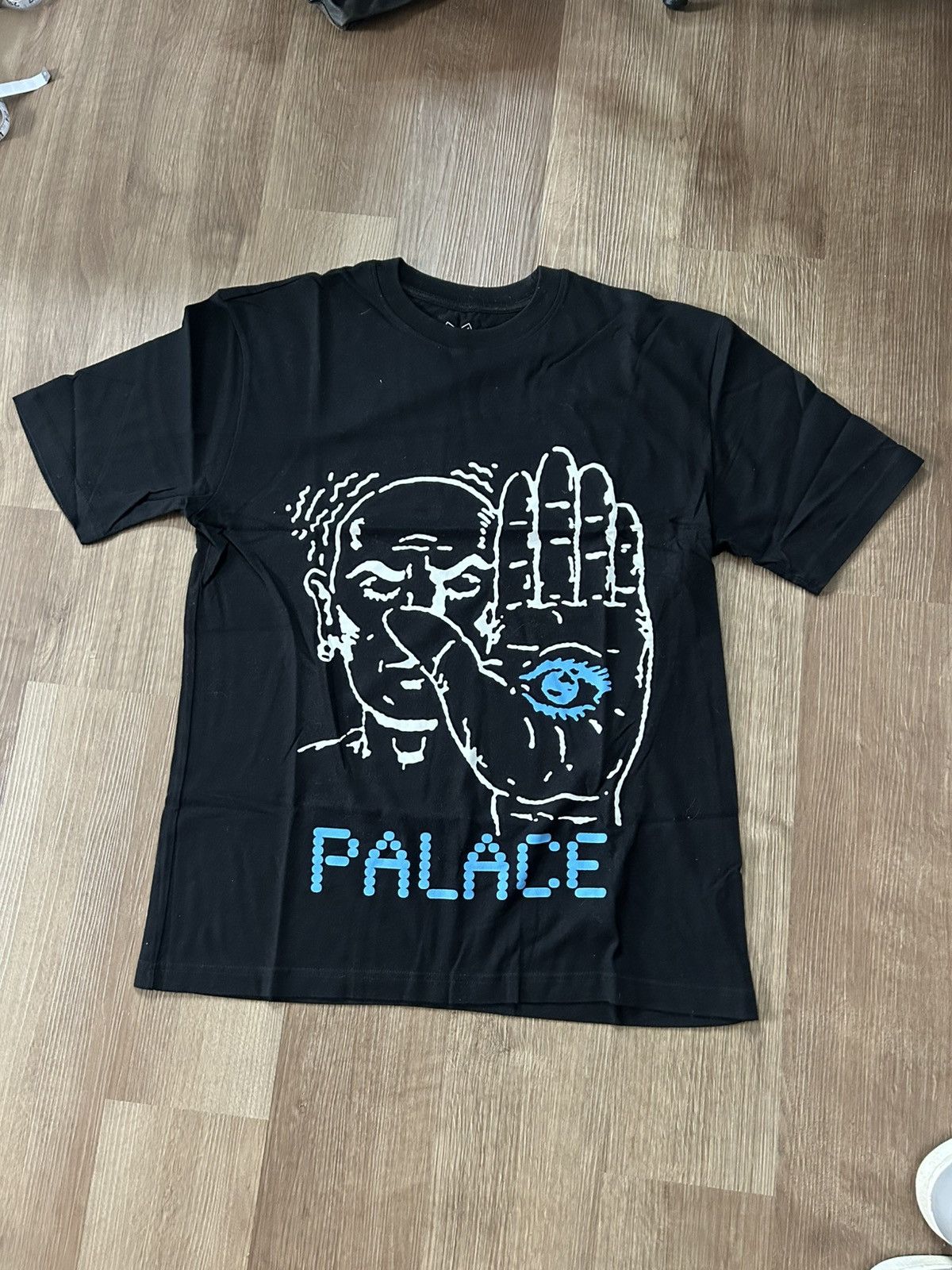 Palace Palace Talk to the Hand Tee Black FW15 Size US L / EU 52-54 / 3 - 1 Thumbnail