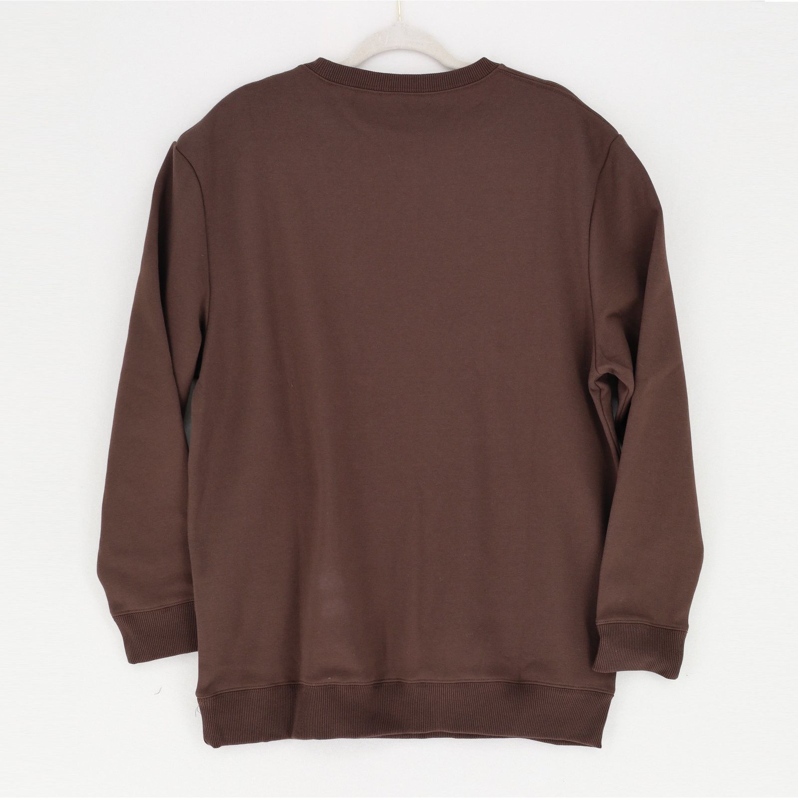 The Unbranded Brand Natori Men's Espresso Brushed Fleece Sweatshirt Size XXL Size US XXL / EU 58 / 5 - 6 Thumbnail