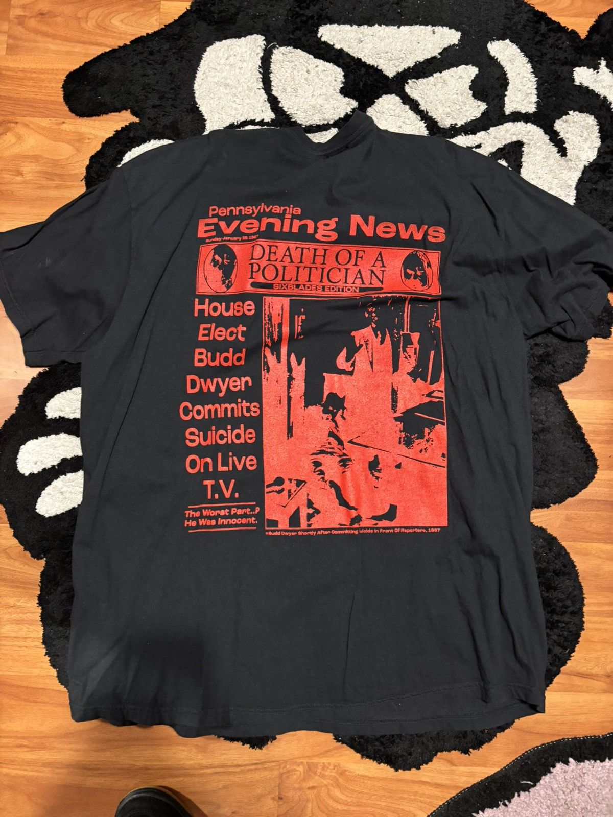 Other Sixbladesusa Budd Dwyer tee Size US XL / EU 56 / 4 - 2 Thumbnail