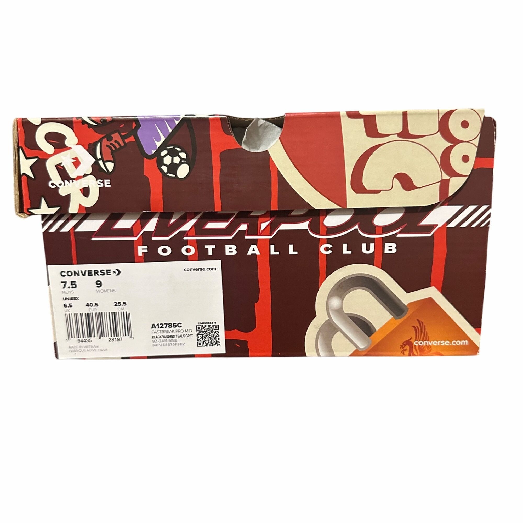 Converse ⭐Converse x Liverpool FC Fastbreak Pro Mid 9 Womens Shoes Sn Size US 9 / IT 39 - 7 Thumbnail