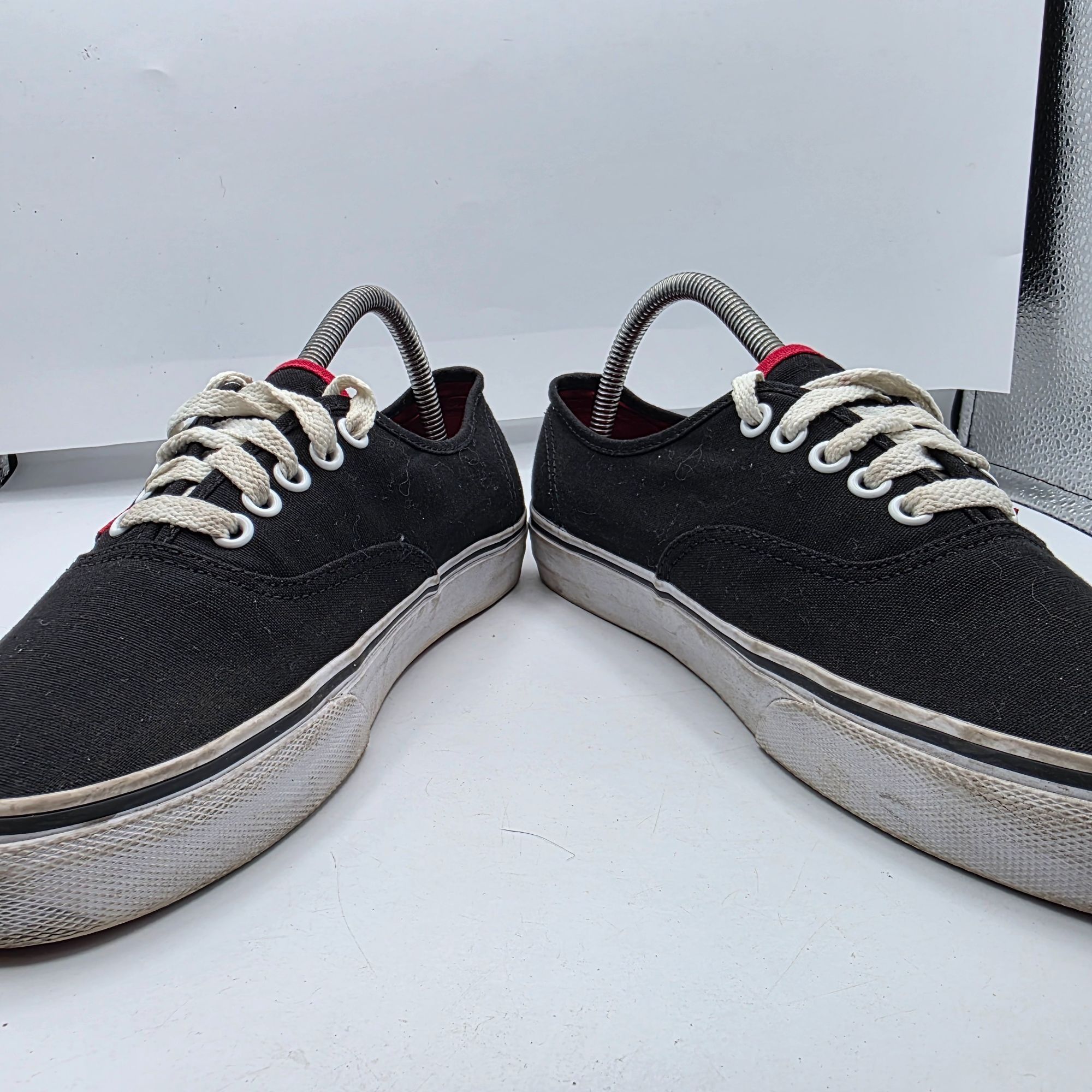 Vans Vans Era Mens 8.5 Black Canvas Sneakers Casual Lace Up Low T Size US 8.5 / EU 41-42 - 3 Thumbnail