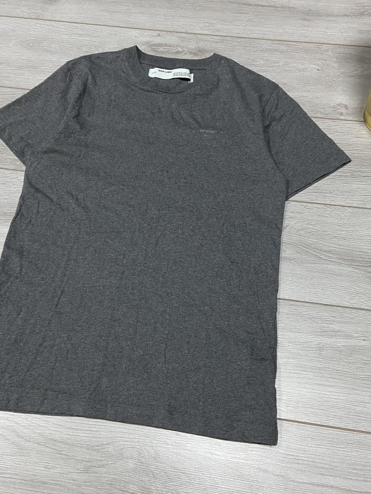 Off-White Off White 2013 cut out arrow vintage big logo t-shirt Size US M / EU 48-50 / 2 - 6 Thumbnail