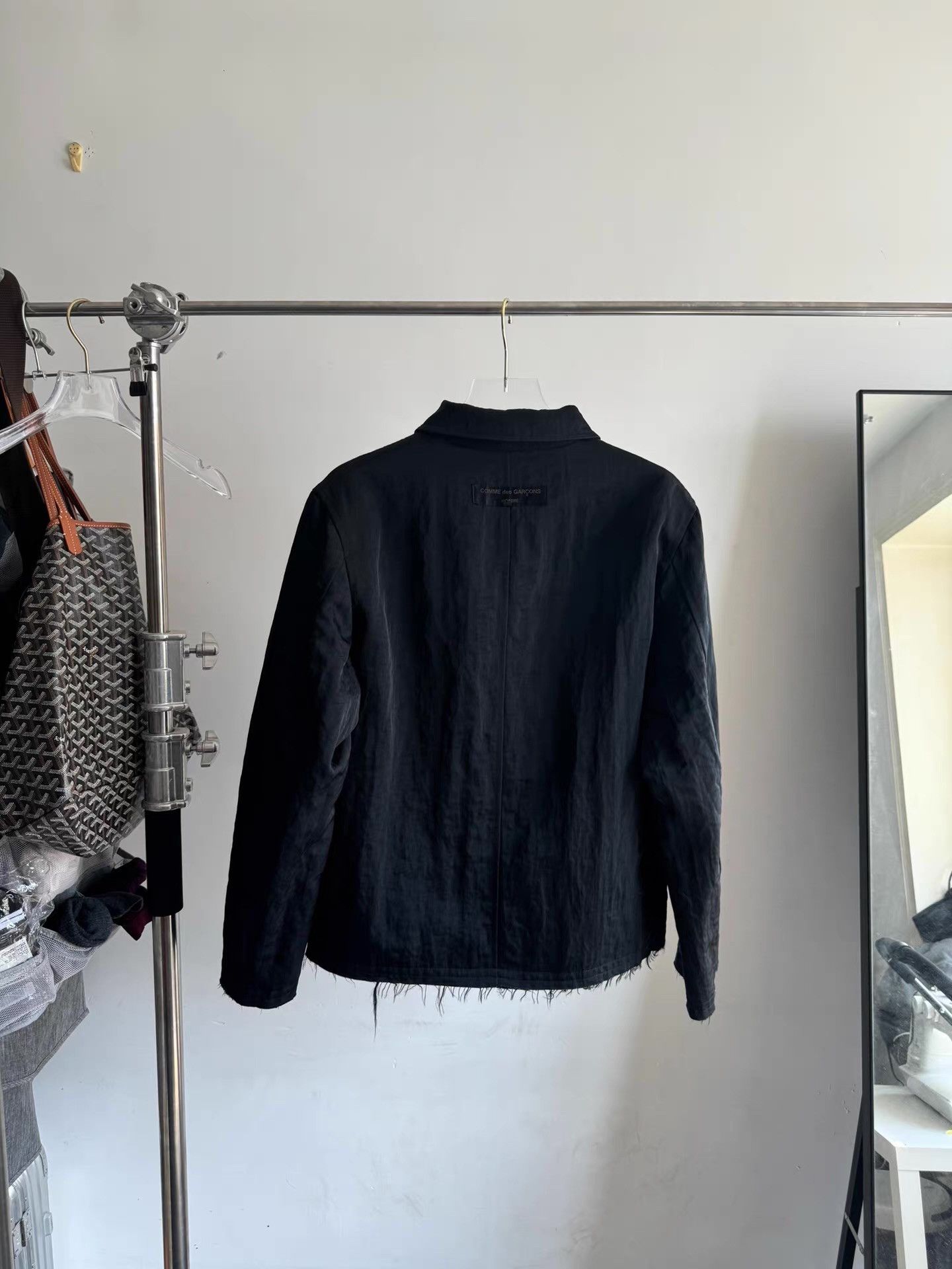 Comme des Garcons COMME des GARÇONS Homme Zip-Up Wool Jacket。 Q17 Size US M / EU 48-50 / 2 - 6 Thumbnail