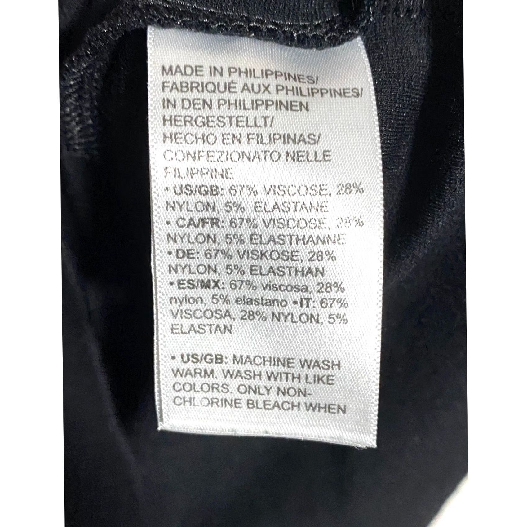 Vintage Lark & Ro Little Black Dress 12 Dress Sleeveless 34 Inches Knee Length Women's LBD Black No.NA Size XL / US 12-14 / IT 48-50 - 8 Thumbnail