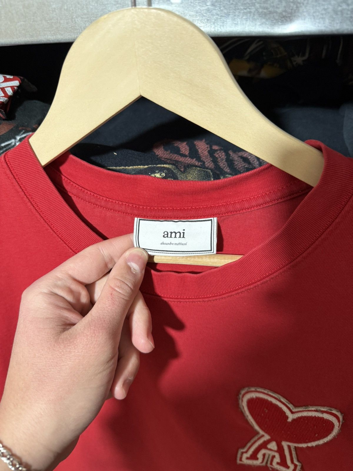 AMI AMI Alexandre Mattiussi Oversized T-shirt Big Logo Y2K Hype Size US M / EU 48-50 / 2 - 4 Thumbnail