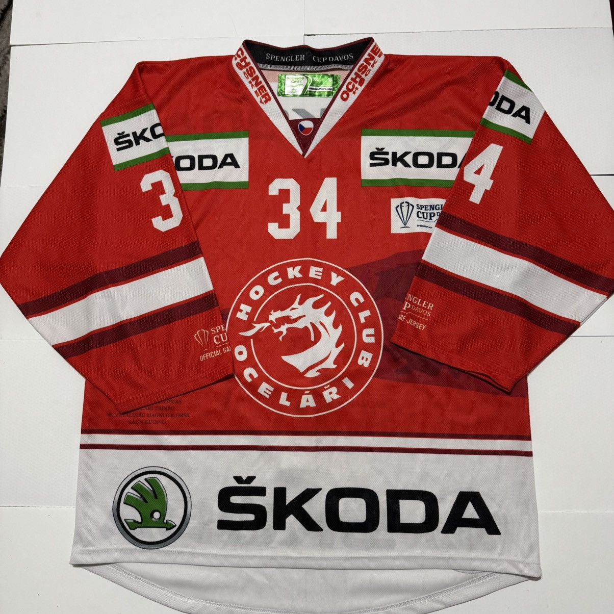 Other Vintage Czech Hockey Jersey Shirt Ondrej Kovarcik Men’s Size US XL / EU 56 / 4 - 1 Thumbnail