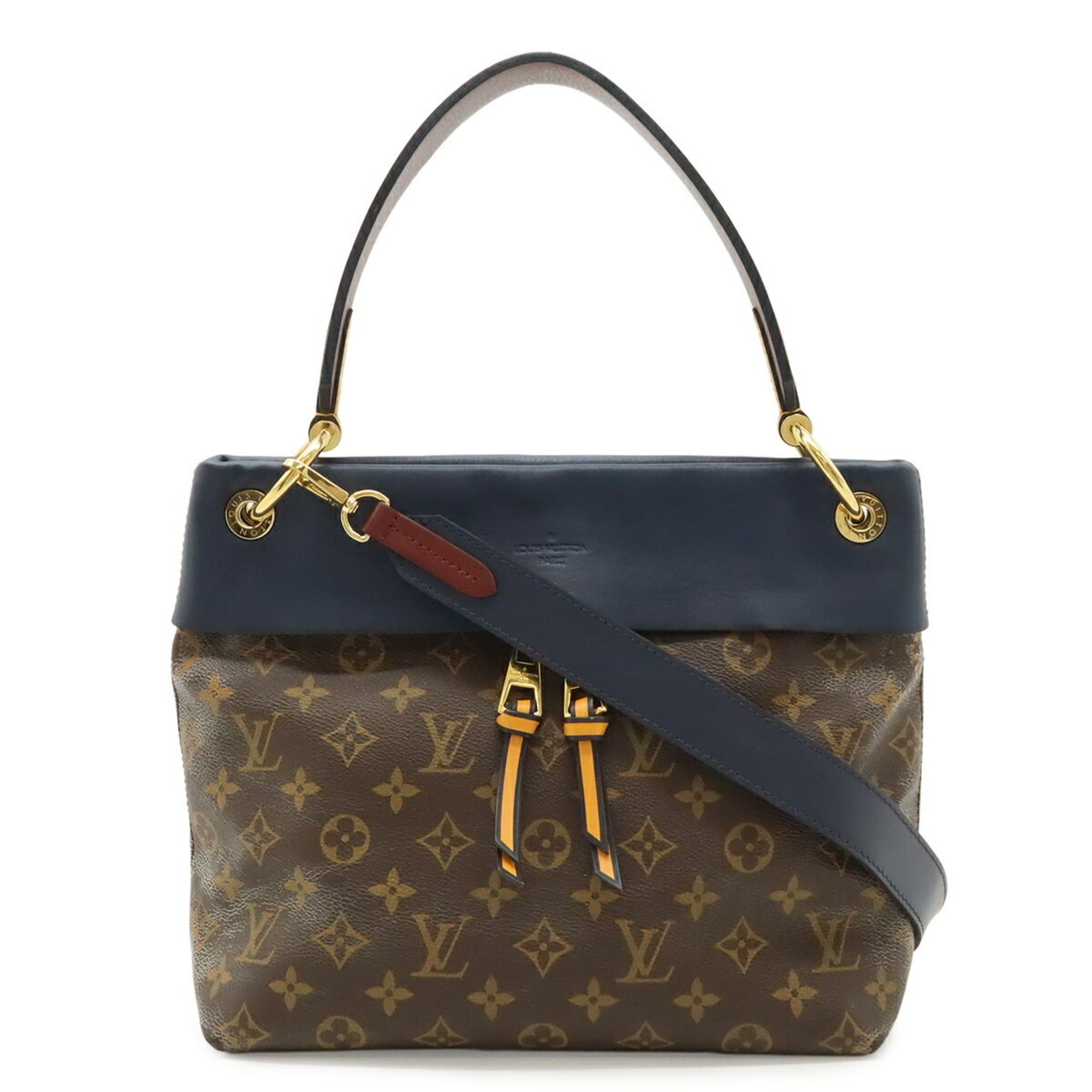 Louis Vuitton Louis Vuitton Monogram Tuileries Besace Handbag Shoulder Bag Leather Marine Bordeaux M43441 Size ONE SIZE - 1 Thumbnail