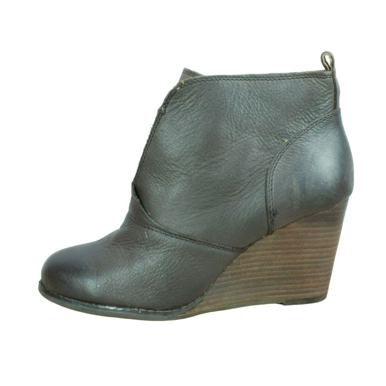 Lucky brand wedge ankle boots deals