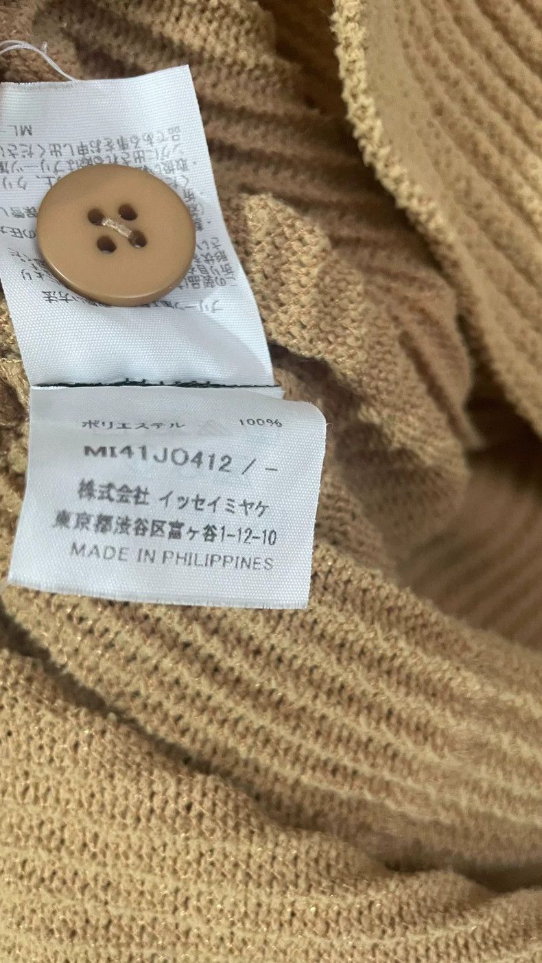 Issey Miyake Issey Miyake size:one size A coffee-yellow cardigan Size XS / US 0-2 / IT 36-38 - 6 Thumbnail