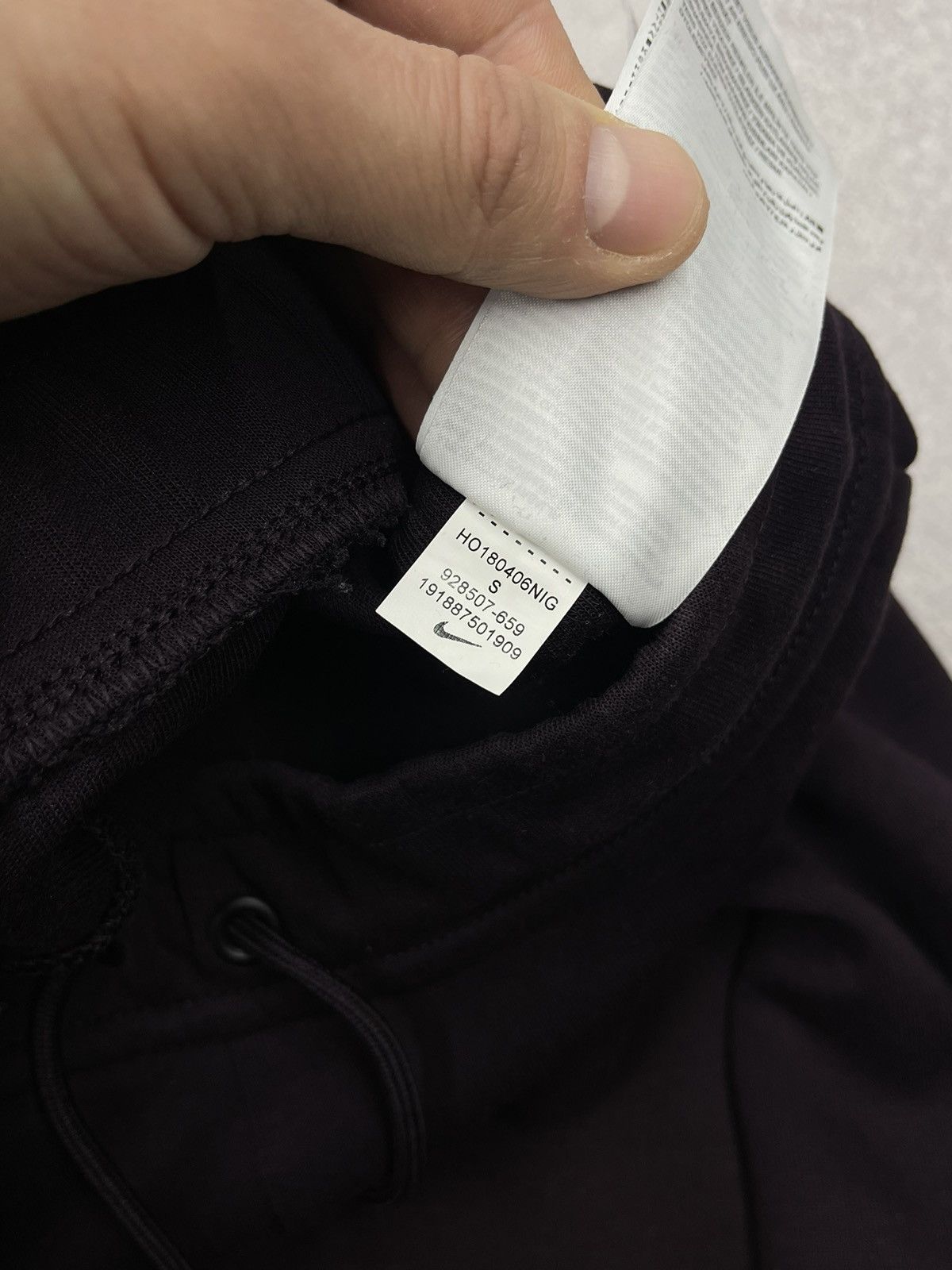 Nike × Nike ACG Mens Nike Tech Fleece Dark Purple Sweatpants Drill Y2K ACG Size US 30 / EU 46 - 9 Thumbnail