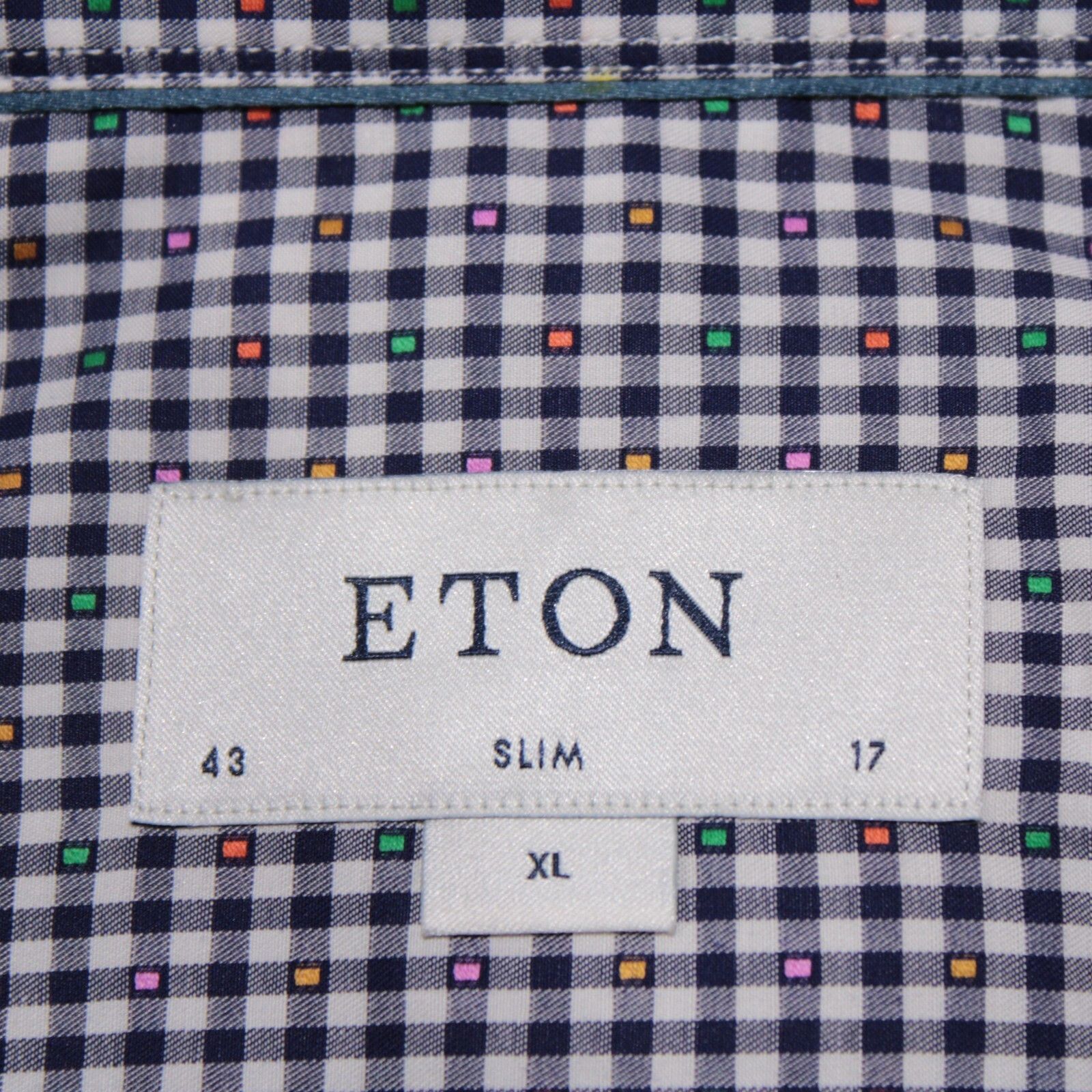 Eton Eton New with tags Shirt Size XL US In Blue Size US XL / EU 56 / 4 - 8 Thumbnail
