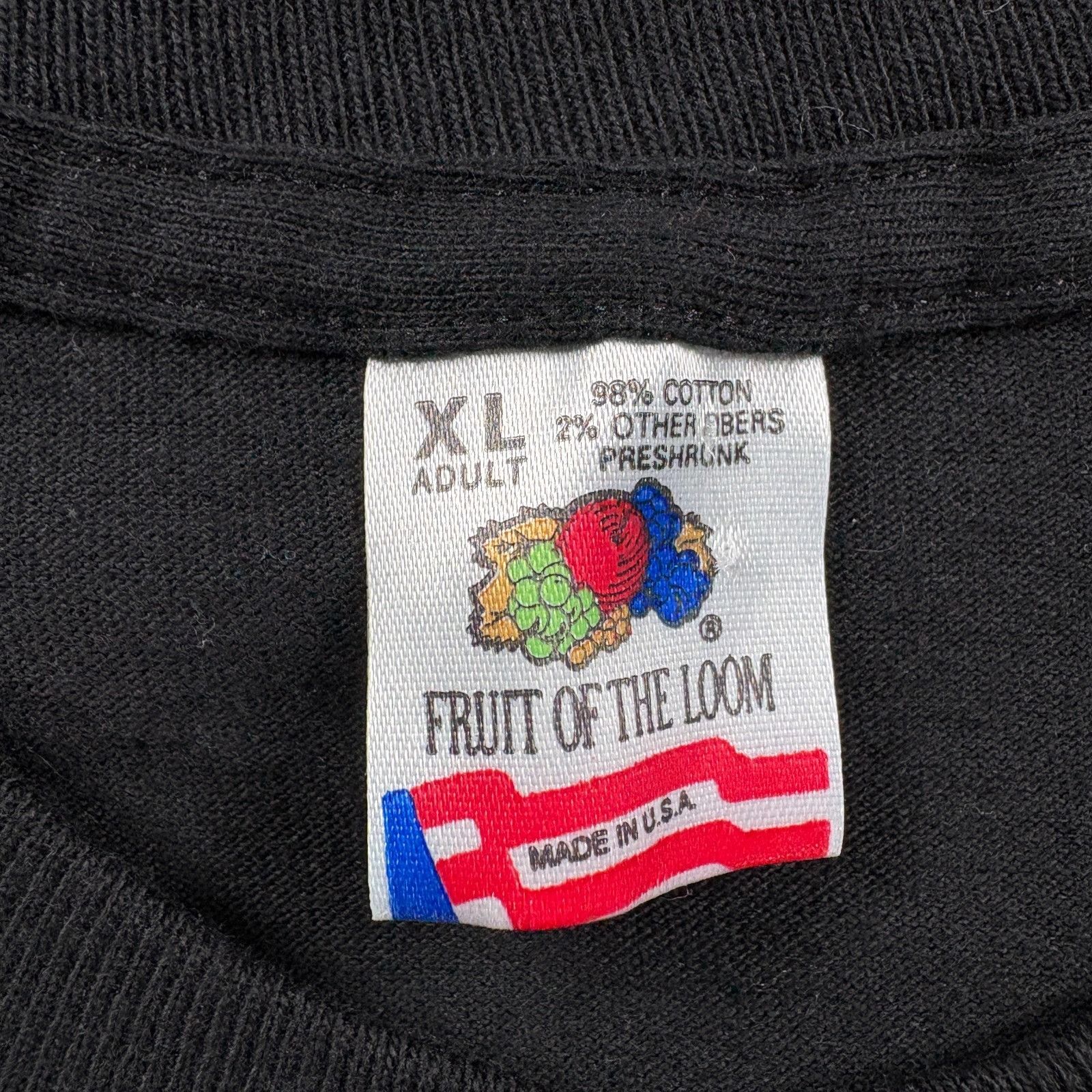 Fruit Of The Loom 1995 Battle of The Bay Basketball Tournament T Shirt Made in Size US XL / EU 56 / 4 - 5 Thumbnail