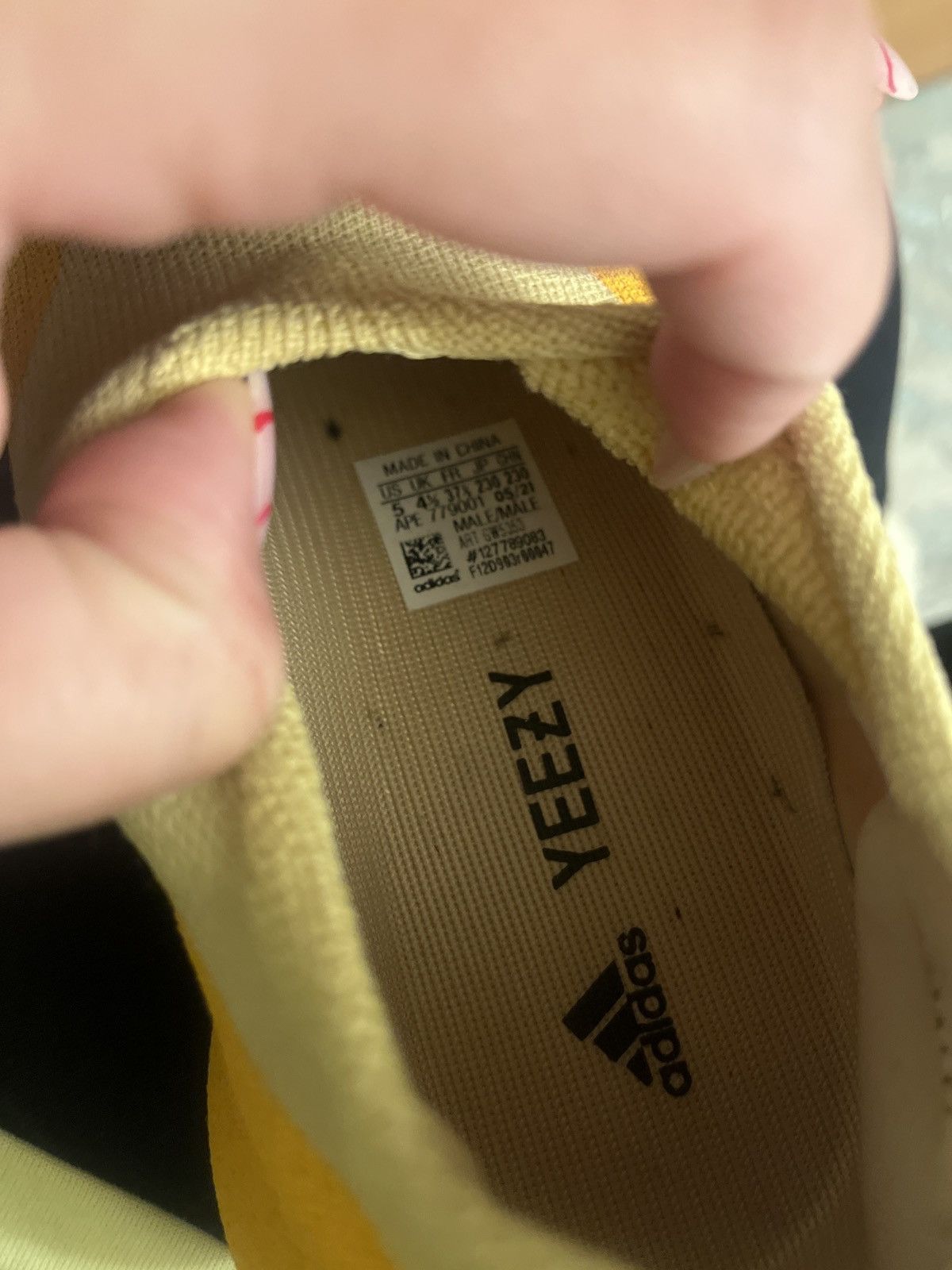 Adidas × Yeezy Yeezy Knit RNR size 5 Size US 5 / EU 37 - 4 Thumbnail