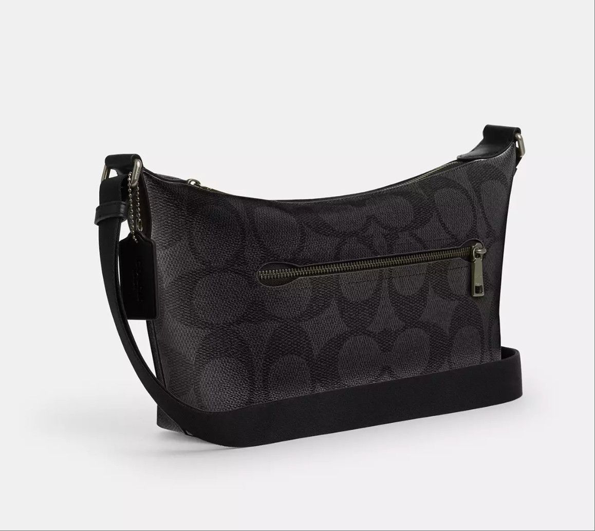 Coach Small Finn Crossbody Bag With Pouch In Maxi Signature Canvas Size ONE SIZE - 8 Thumbnail