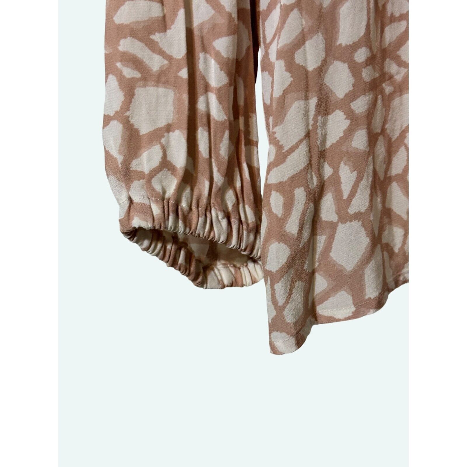 Vineyard Vines Vineyard Vines Shirt XL New Ruffle Top Animal Geo Print Size XL / US 12-14 / IT 48-50 - 3 Thumbnail