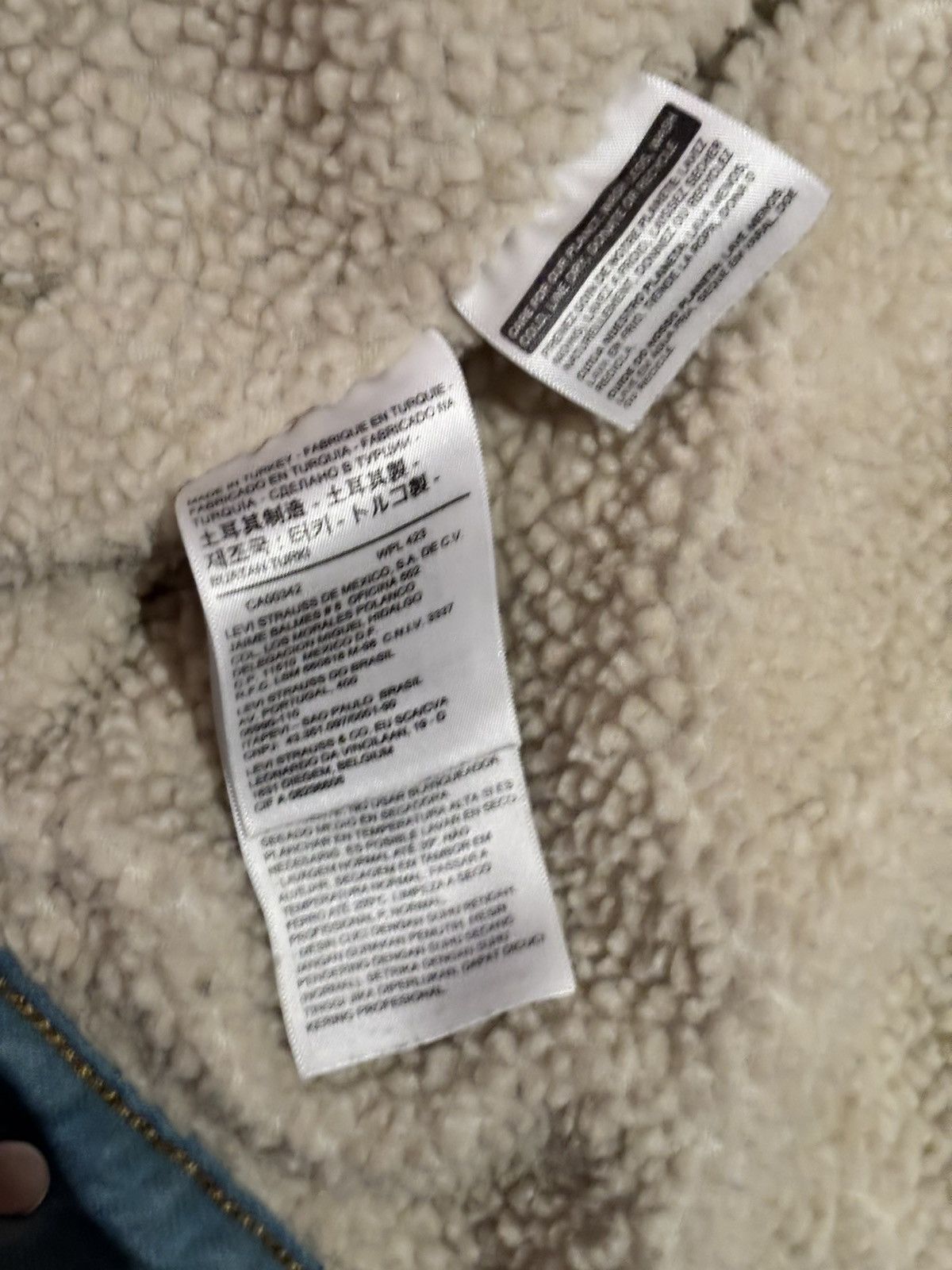 Levi's × Supreme Rare Supreme Levi’s Bleached Sherpa Trucker Jacket Size US M / EU 48-50 / 2 - 8 Thumbnail