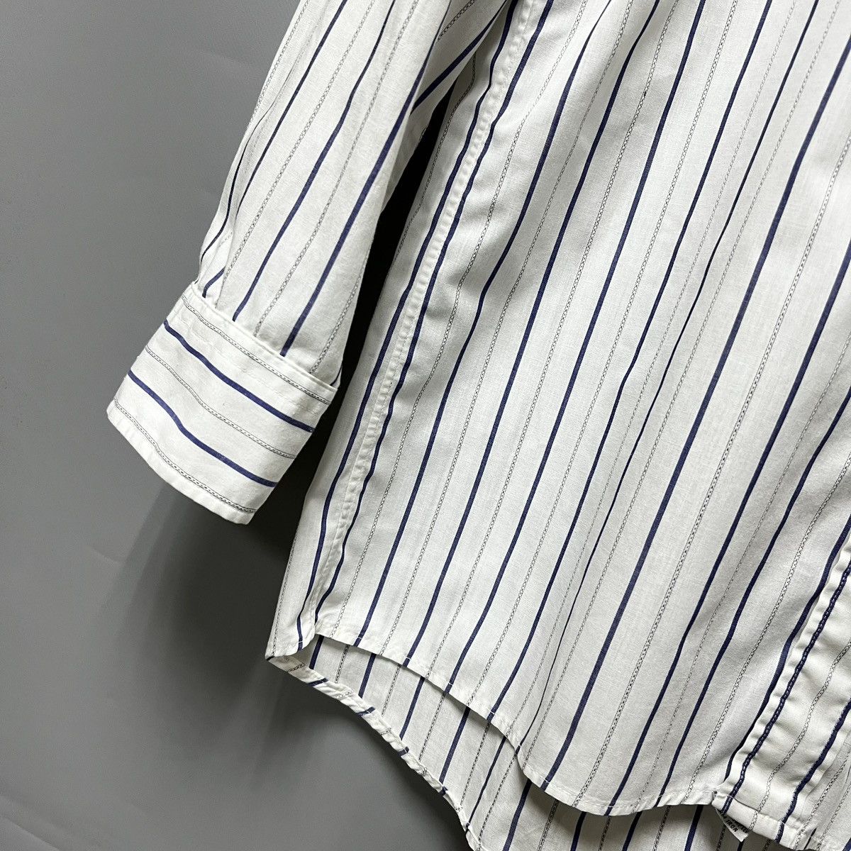 Christian Dior Monsieur × Vintage CHRISTIAN DIOR Monsieur Vintage Striped Crazy Shirt y2k USA Size US M / EU 48-50 / 2 - 5 Thumbnail