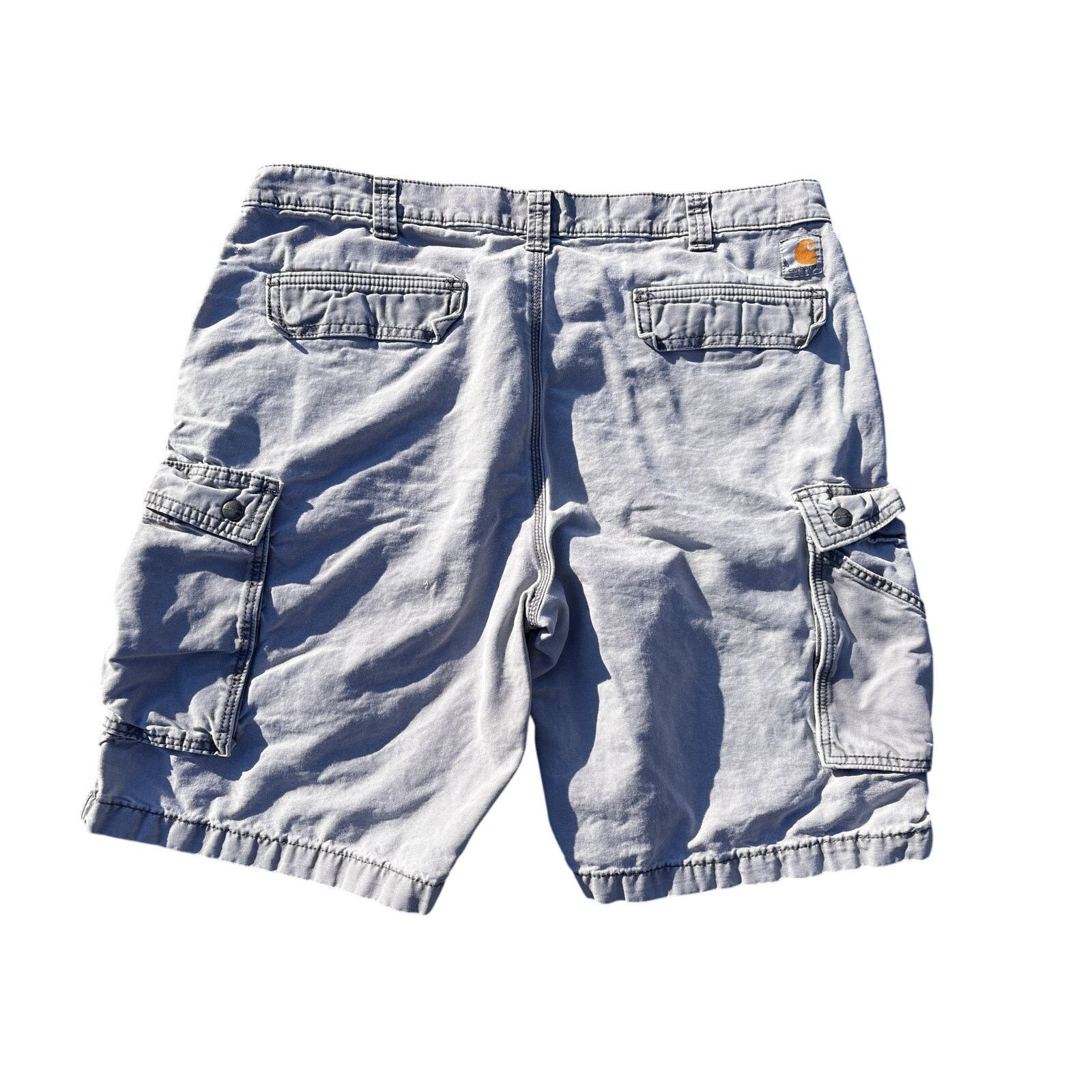 Carhartt Carhartt 38” waist relaxed fit chunky cargo shorts grey Size US 38 / EU 54 - 2 Thumbnail
