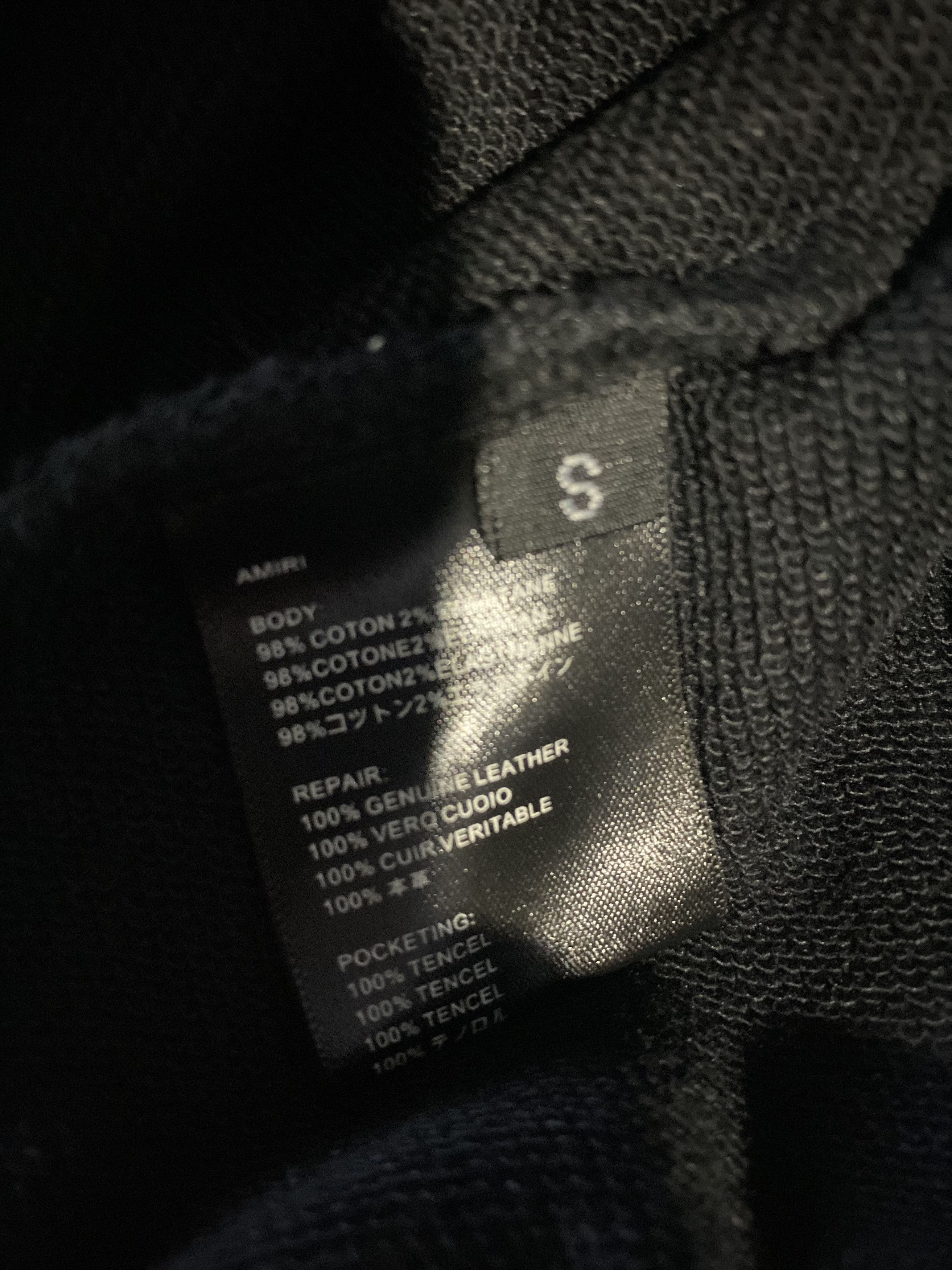 Designer Amiri Classic Logo Hoodie Black Authentic *RARE* Size US S / EU 44-46 / 1 - 9 Thumbnail