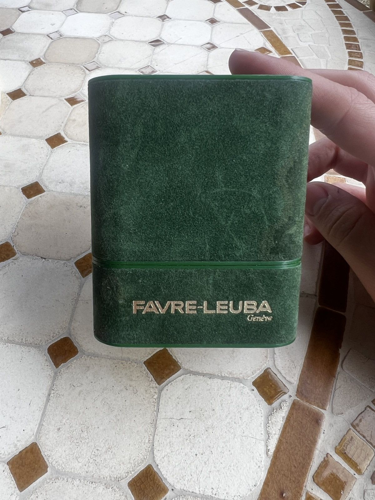 Vintage Favre Leuba Vintage Tank Integrated Two Tone Bracelet Size ONE SIZE - 6 Thumbnail