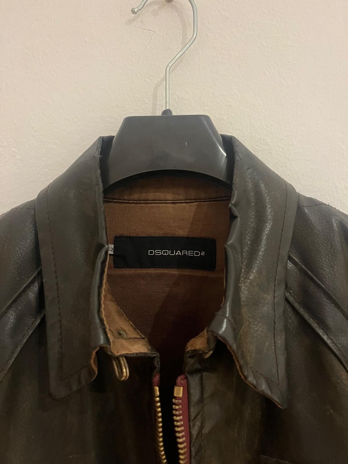 Dsquared2 squared2 F/W 2003 Arm Full-Zipper PVC Rider Jacket Size US L / EU 52-54 / 3 - 5 Thumbnail