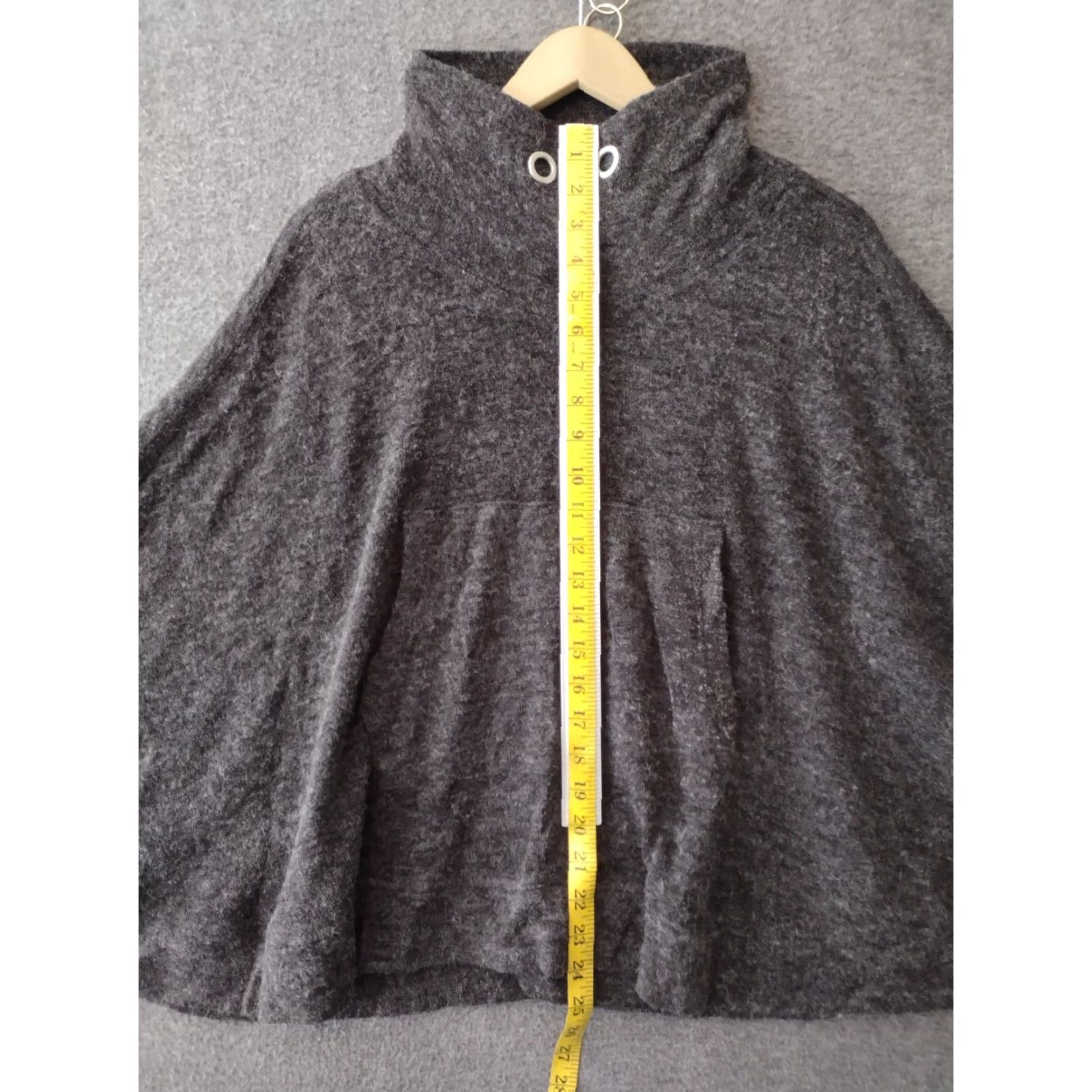 Vintage One The Land Poncho Women's Gray Size M Size M / US 6-8 / IT 42-44 - 4 Thumbnail