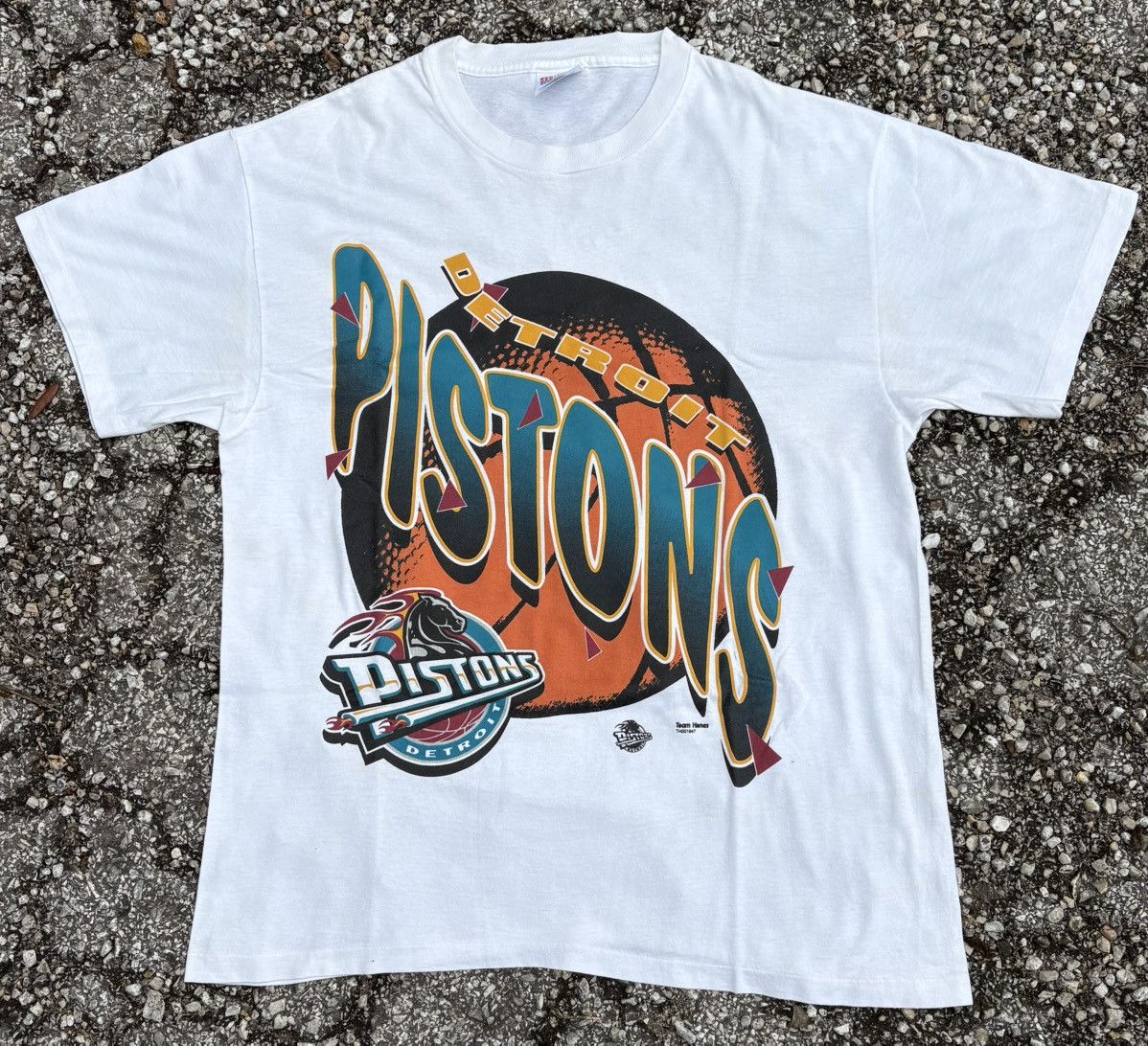 Other Vintage 90s Detroit Pistons Logo Size US L / EU 52-54 / 3 - 1 Preview